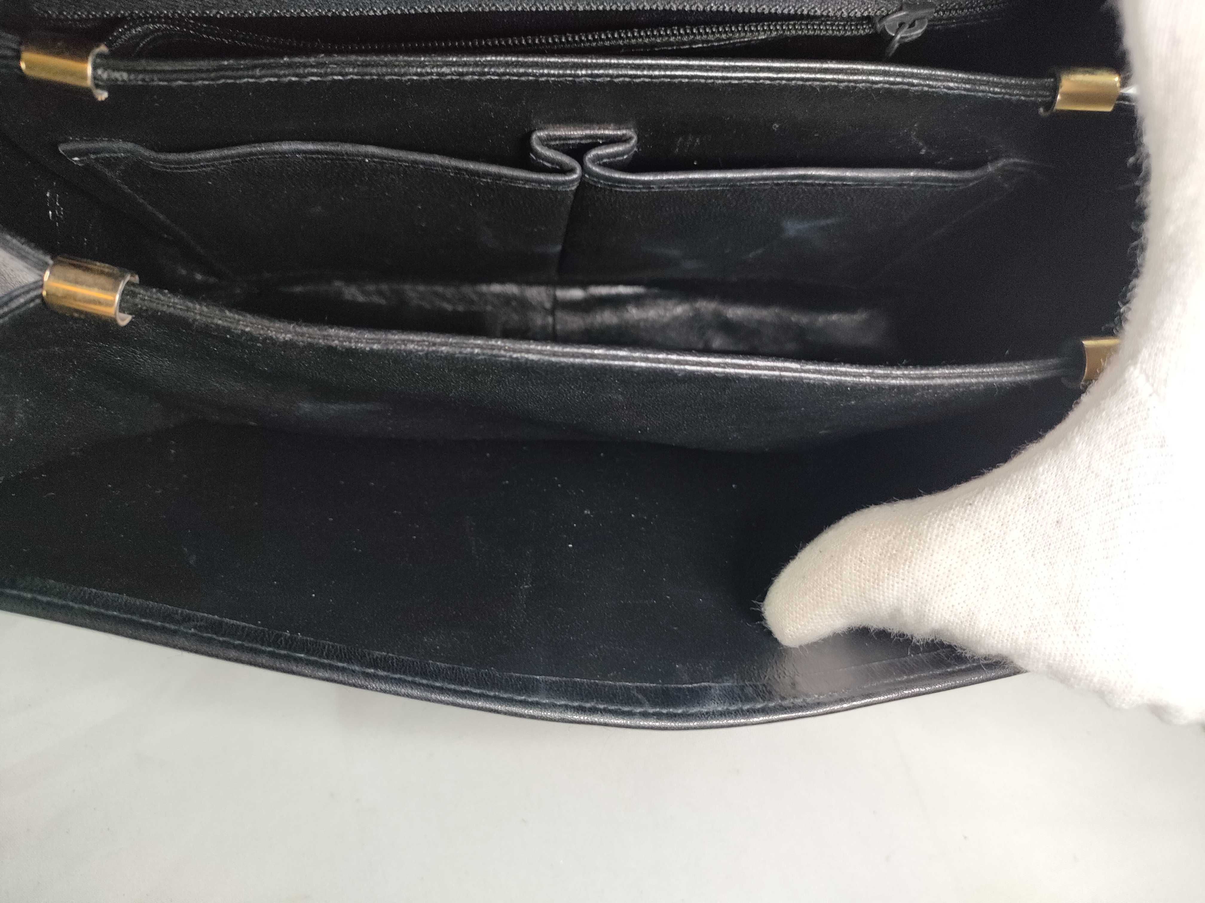 Carriage Hardware Shoulder Bag Black Shoulder Bag — view 10