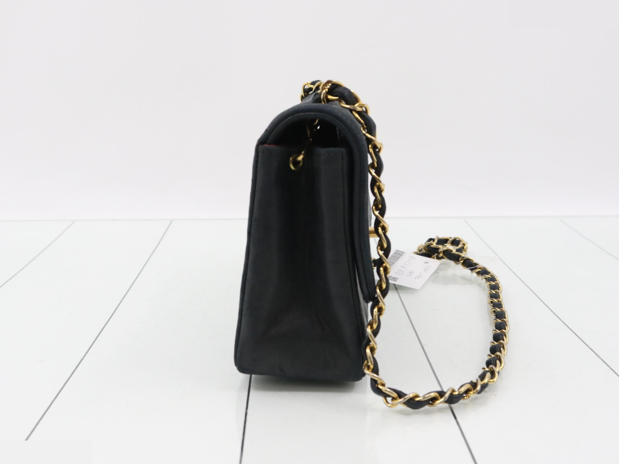 Mademoiselle Lamb Chain Shoulder Bag — view 4