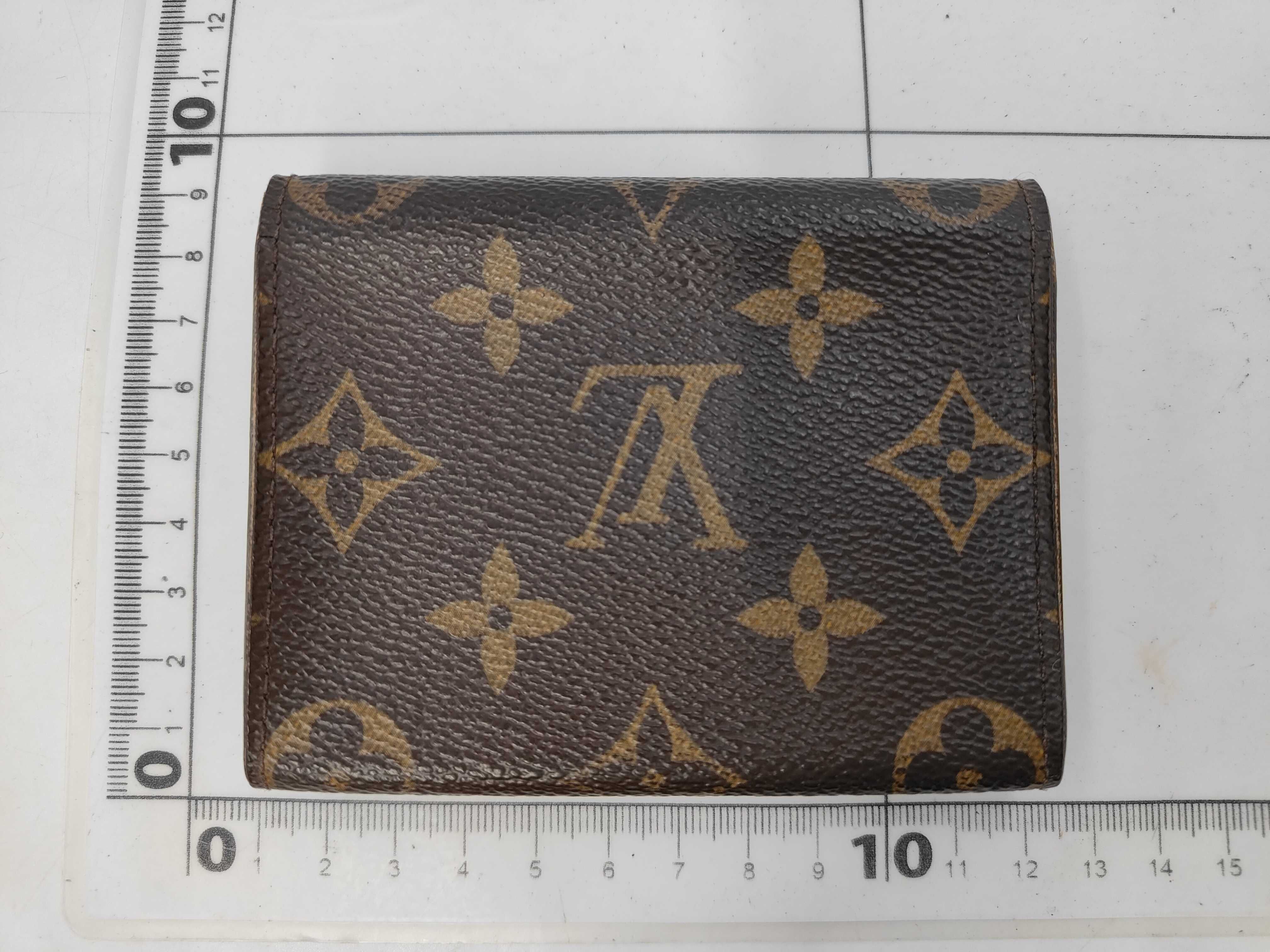 Monogram Louis Vuitton Monogram Envelope Carte de Visite CA3009 Wallet — view 2