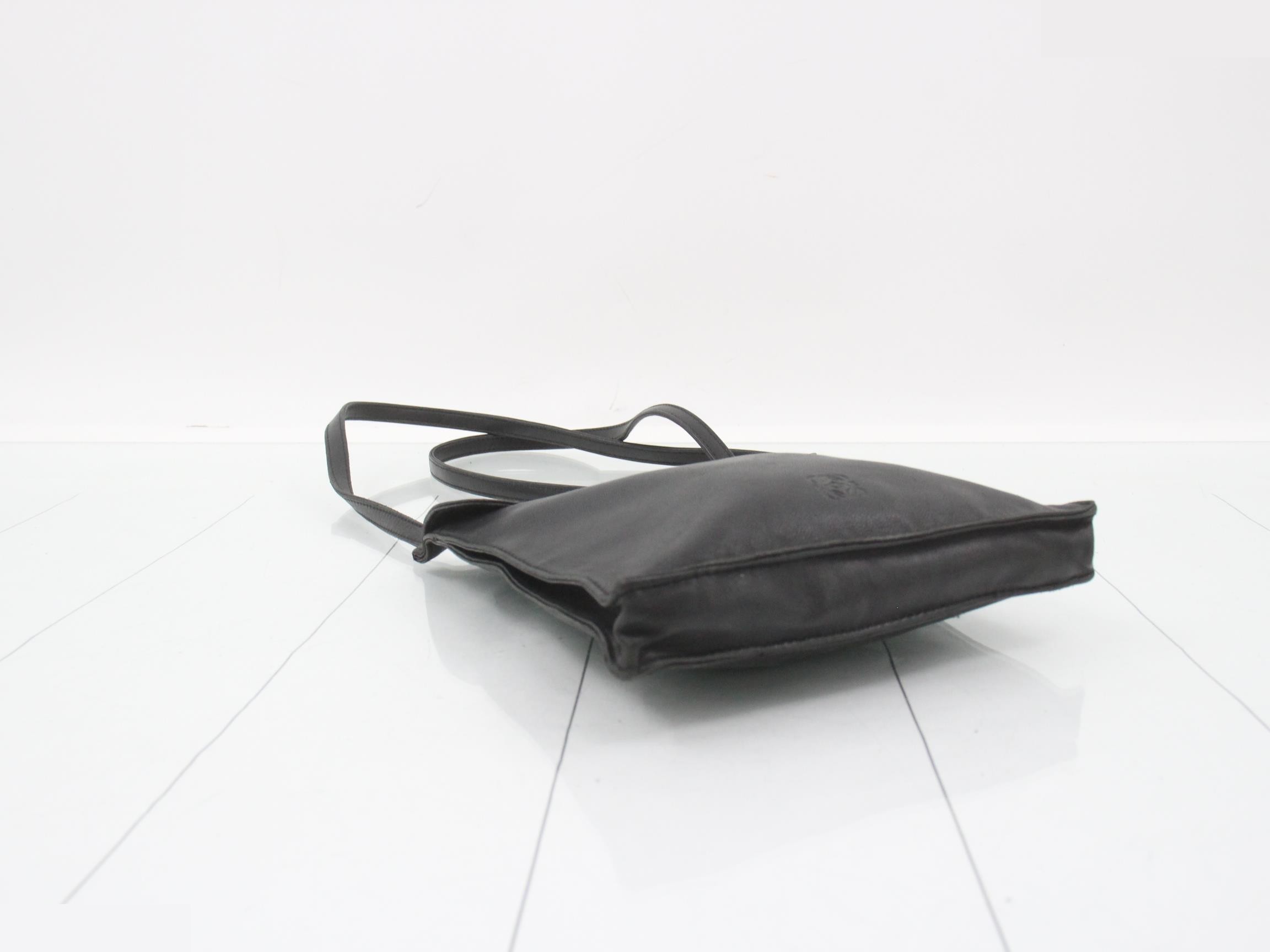 Nappa Anagram Shoulder Pochette Bag — view 5