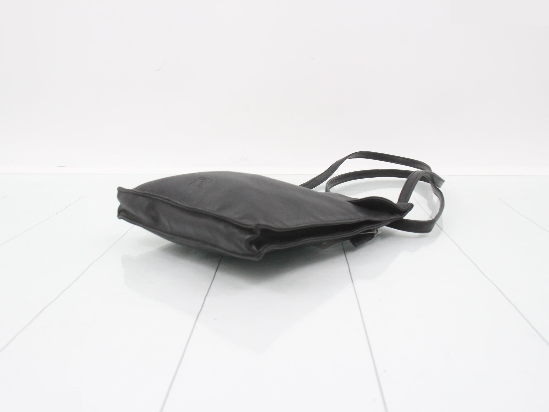 Nappa Anagram Shoulder Pochette Bag — view 6