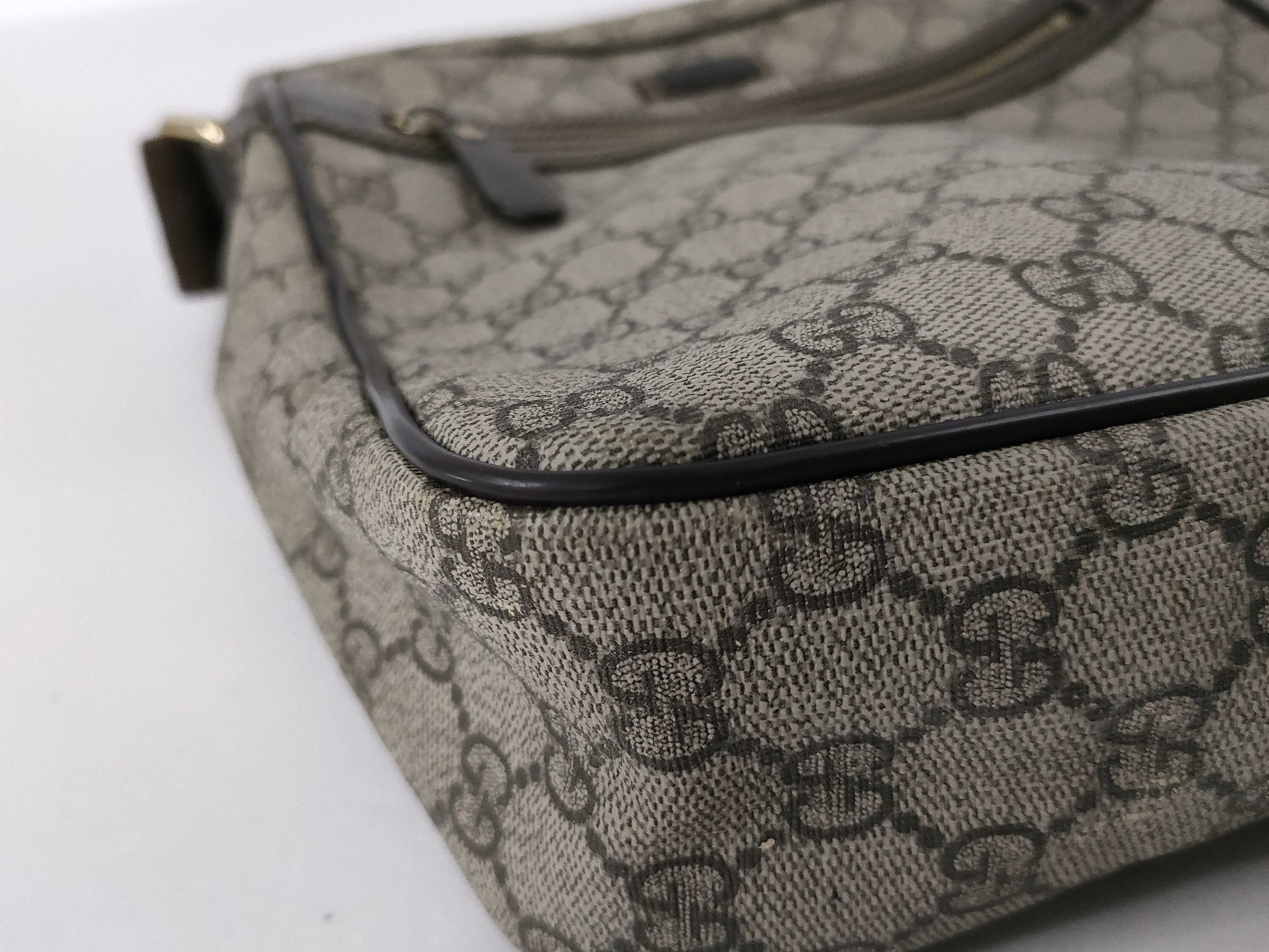 GG Supreme Gucci GG Supreme Shoulder Bag Square PVC Shoulder Bag — view 6