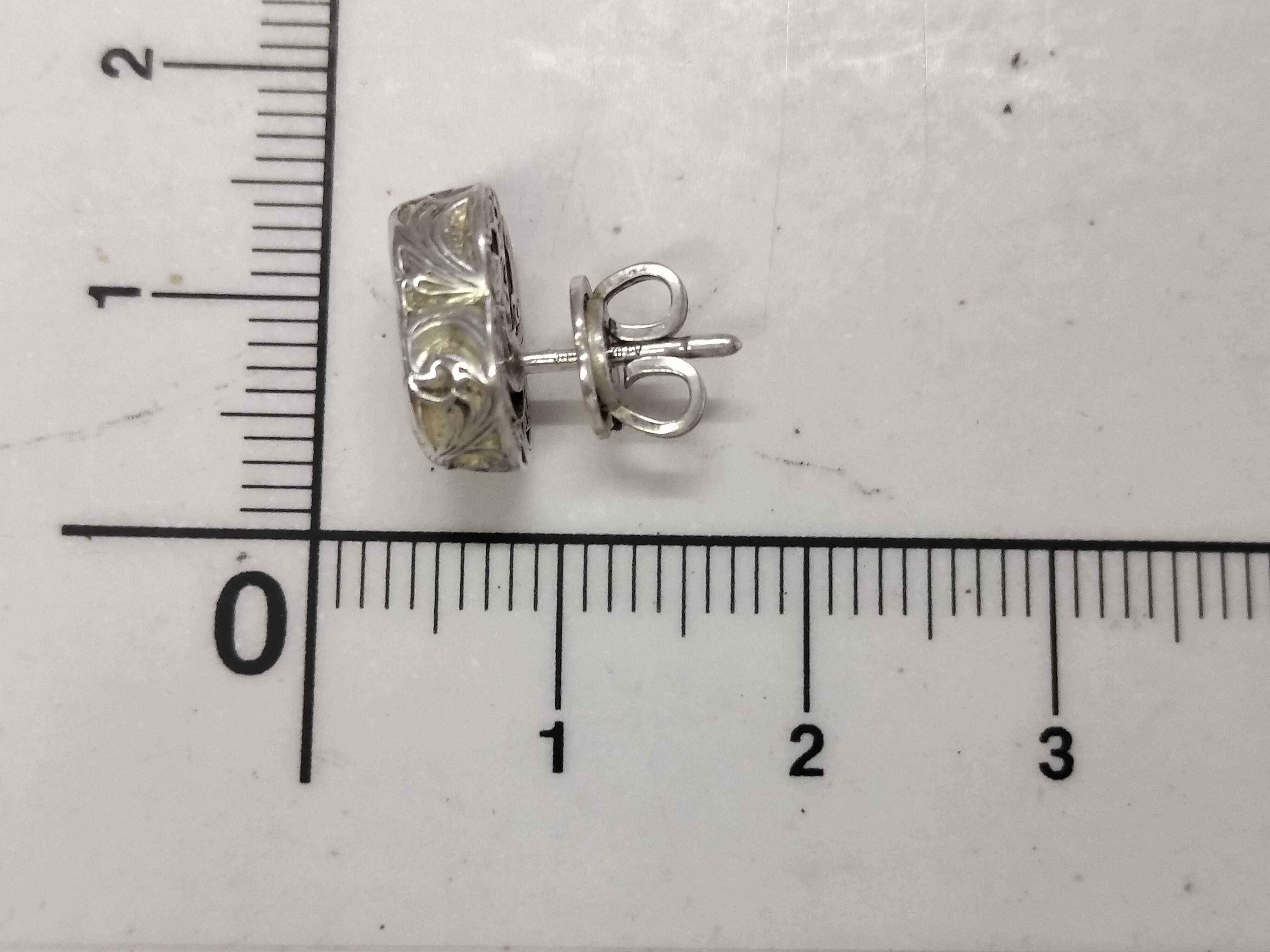 925 Logo Double G Earrings (Single Earring, 2.5g) Accessories: Box, Dust Bag. — view 10