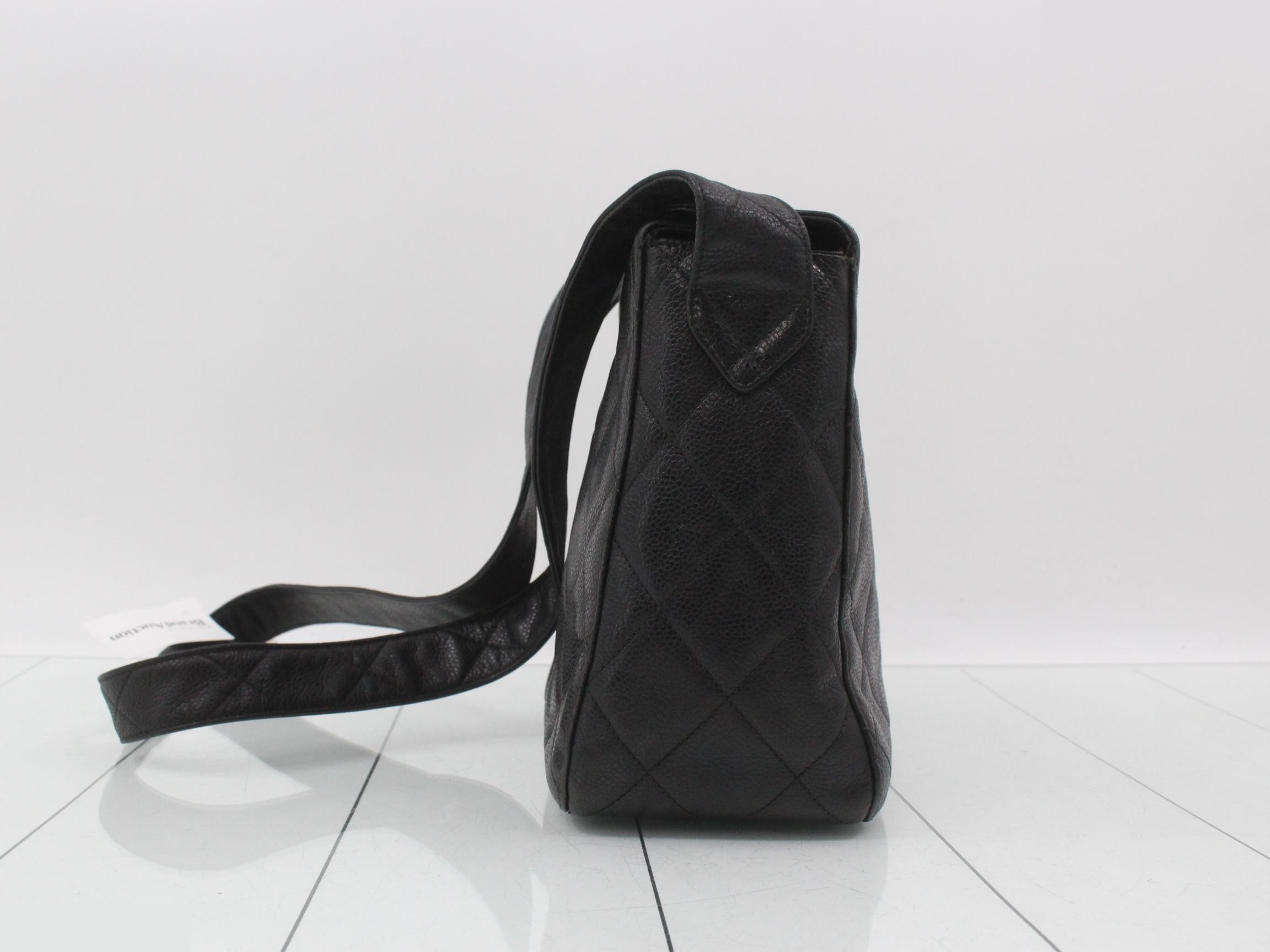 Matelassé Shoulder Bag, Caviar Leather, Series 4 — view 3