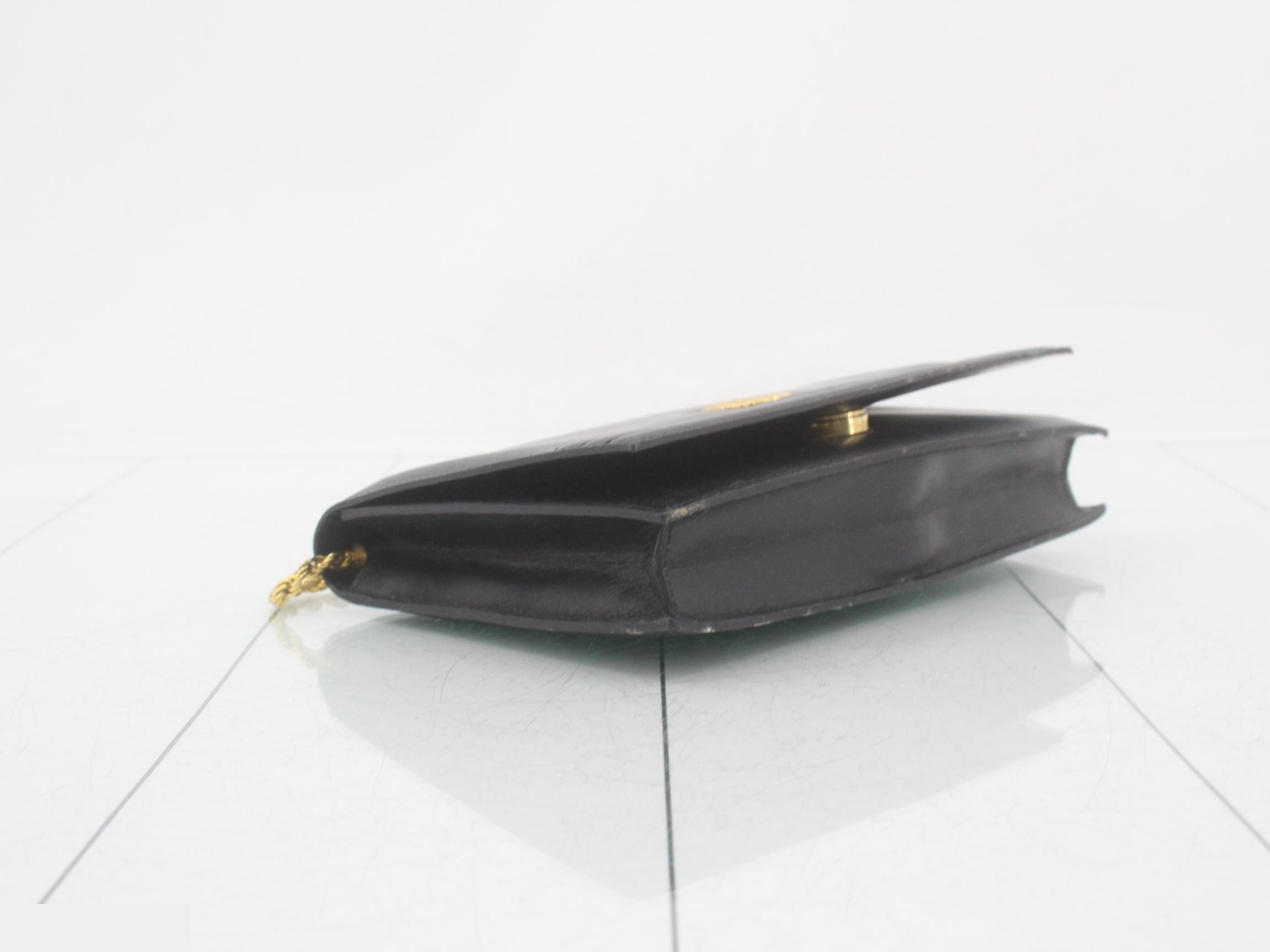 Shoulder bag, leather, black — view 5