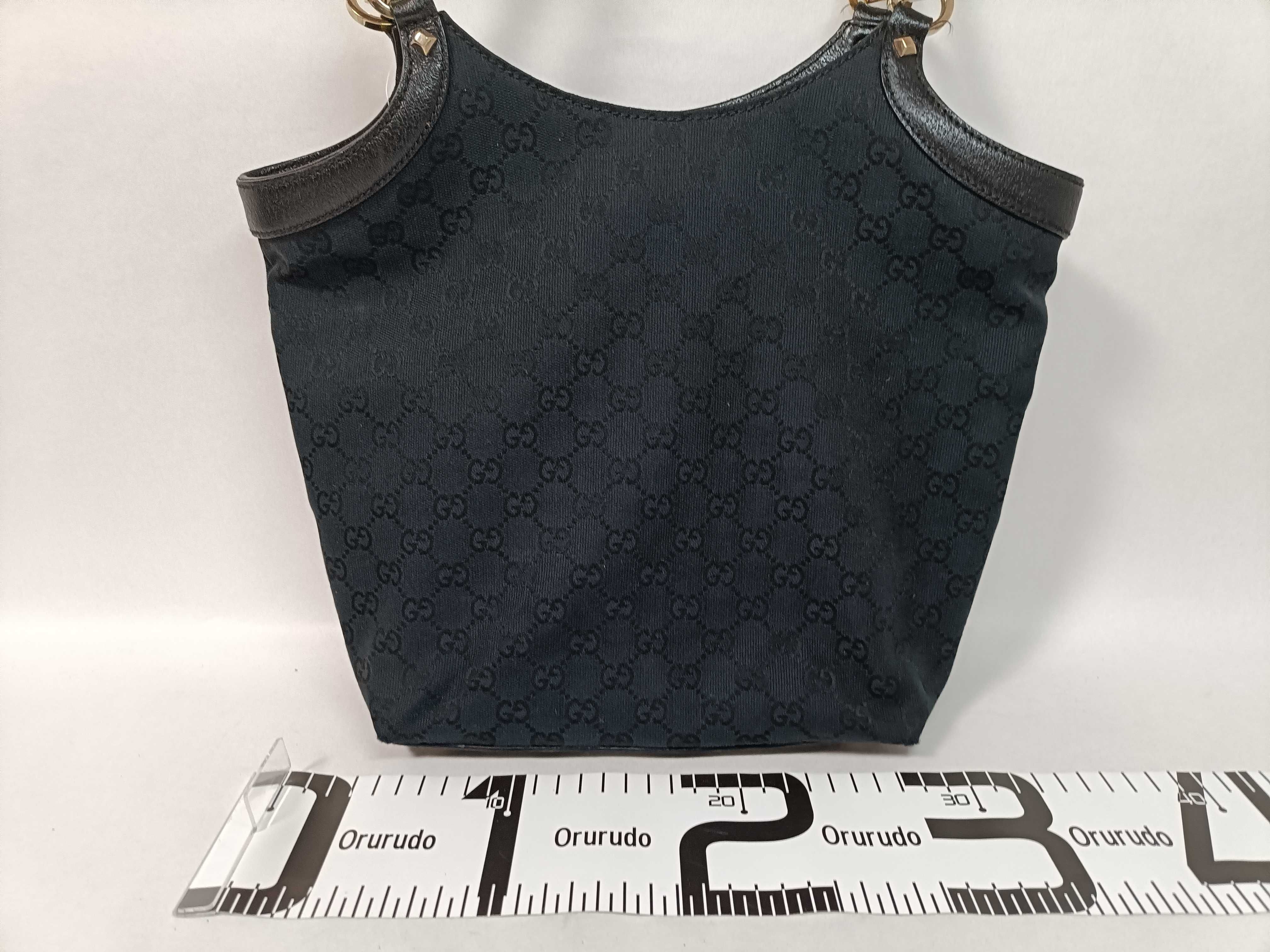 Bamboo GG Canvas 137394 Handbag — view 2