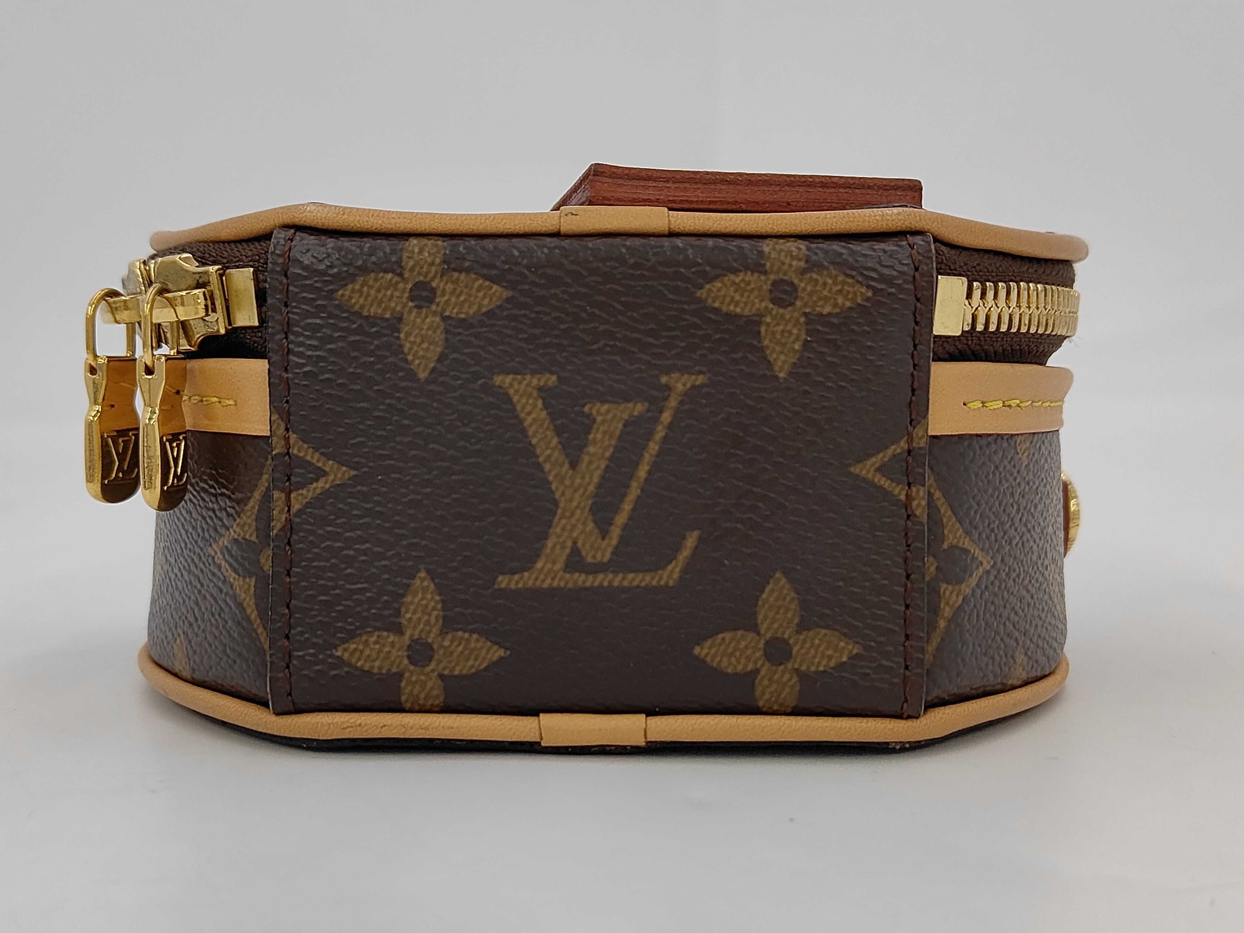 Monogram Louis Vuitton Mini Boite Chapeau Monogram Pouch — view 3