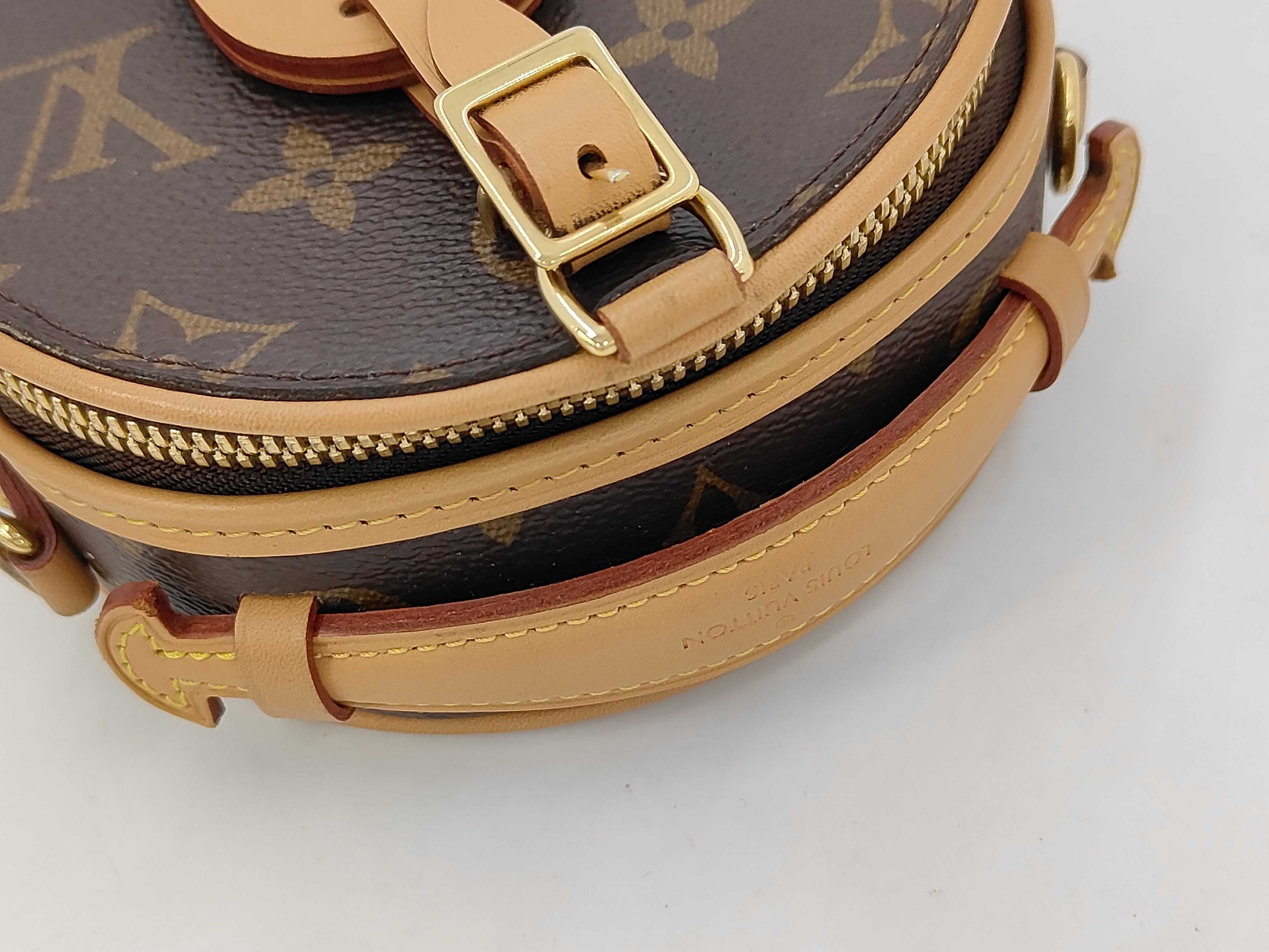 Monogram Louis Vuitton Mini Boite Chapeau Monogram Pouch — view 5