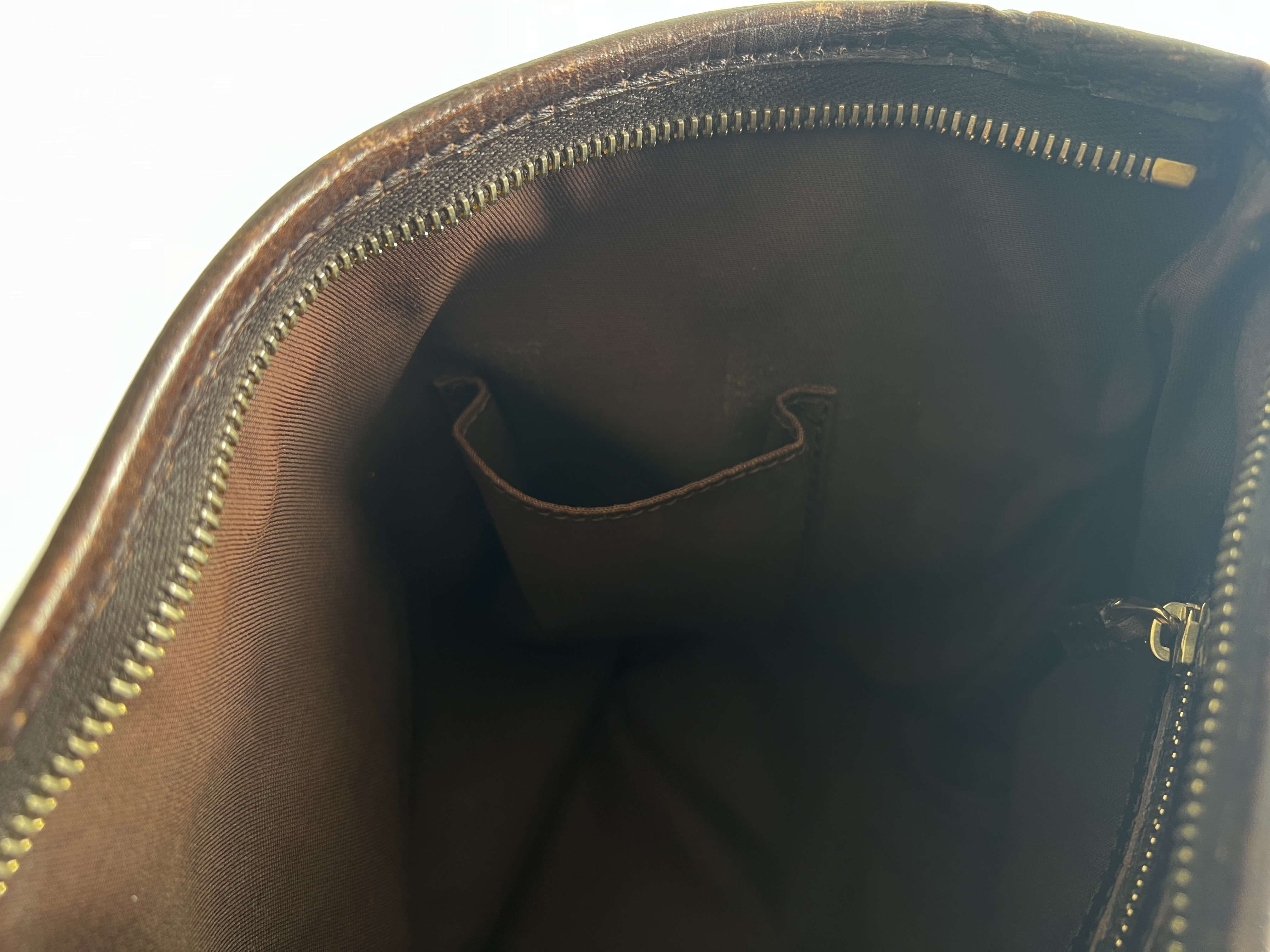 Sherry Line GG Charm Canvas Leather Shoulder Bag Messenger Bag Sacoche Shoulder Bag — view 9