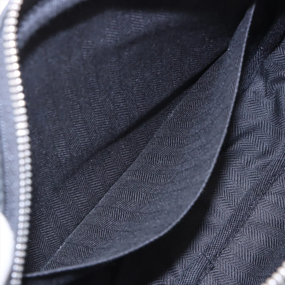 Military Messenger Bag Leather Shoulder Bag Black — view 8