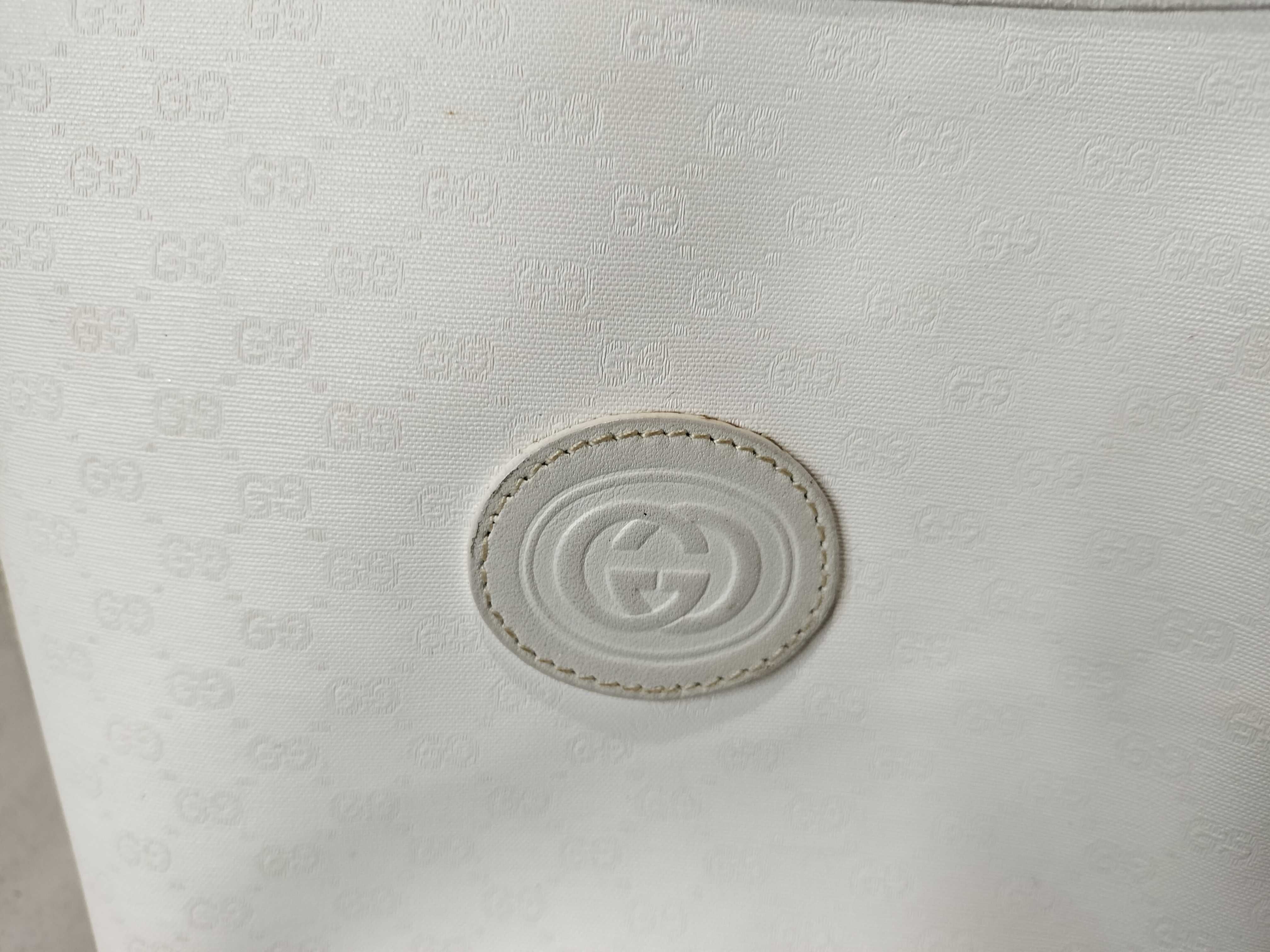 GG Supreme 007・89・1095 White Shoulder Bag — view 2