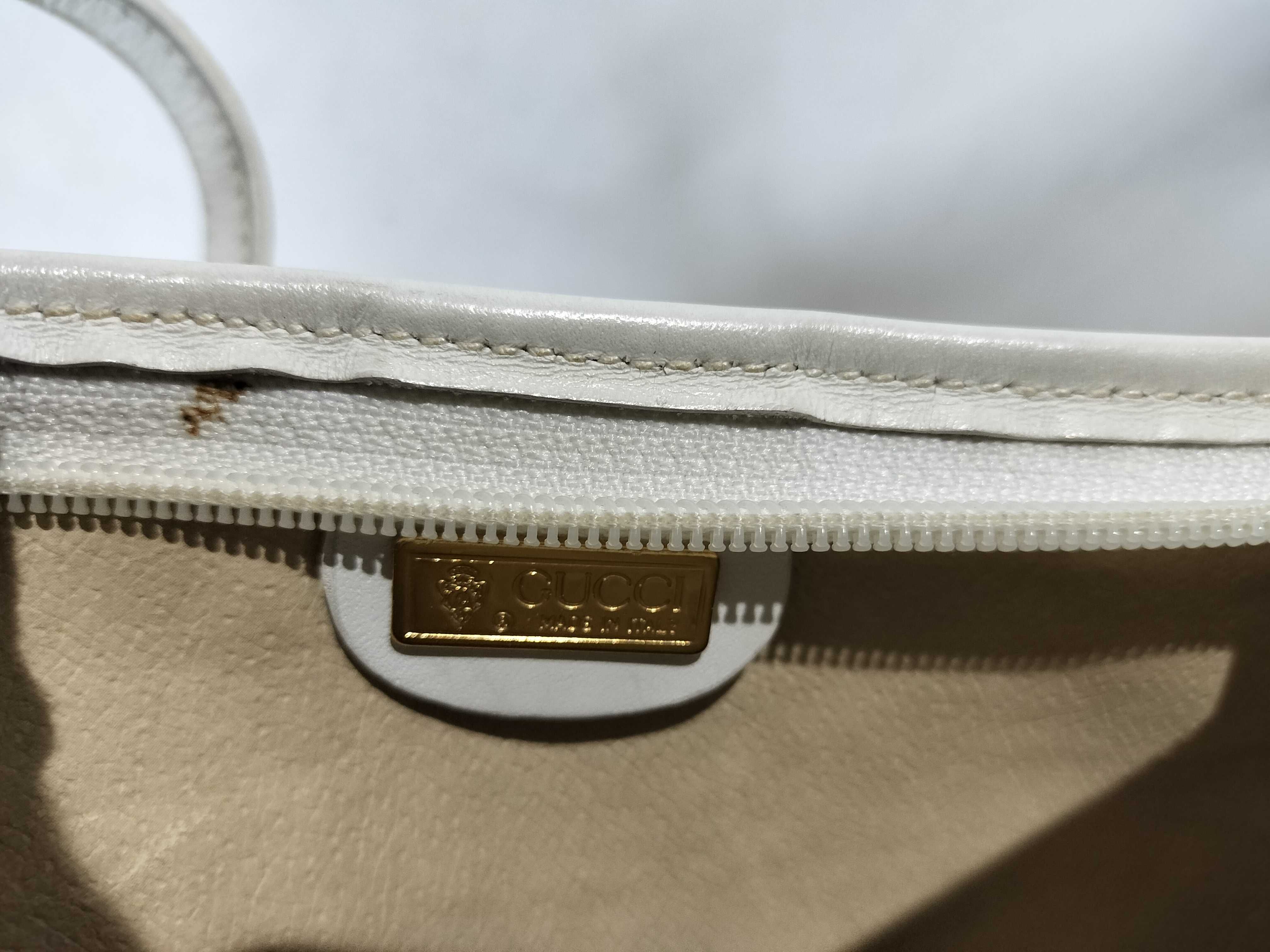 GG Supreme 007・89・1095 White Shoulder Bag — view 11