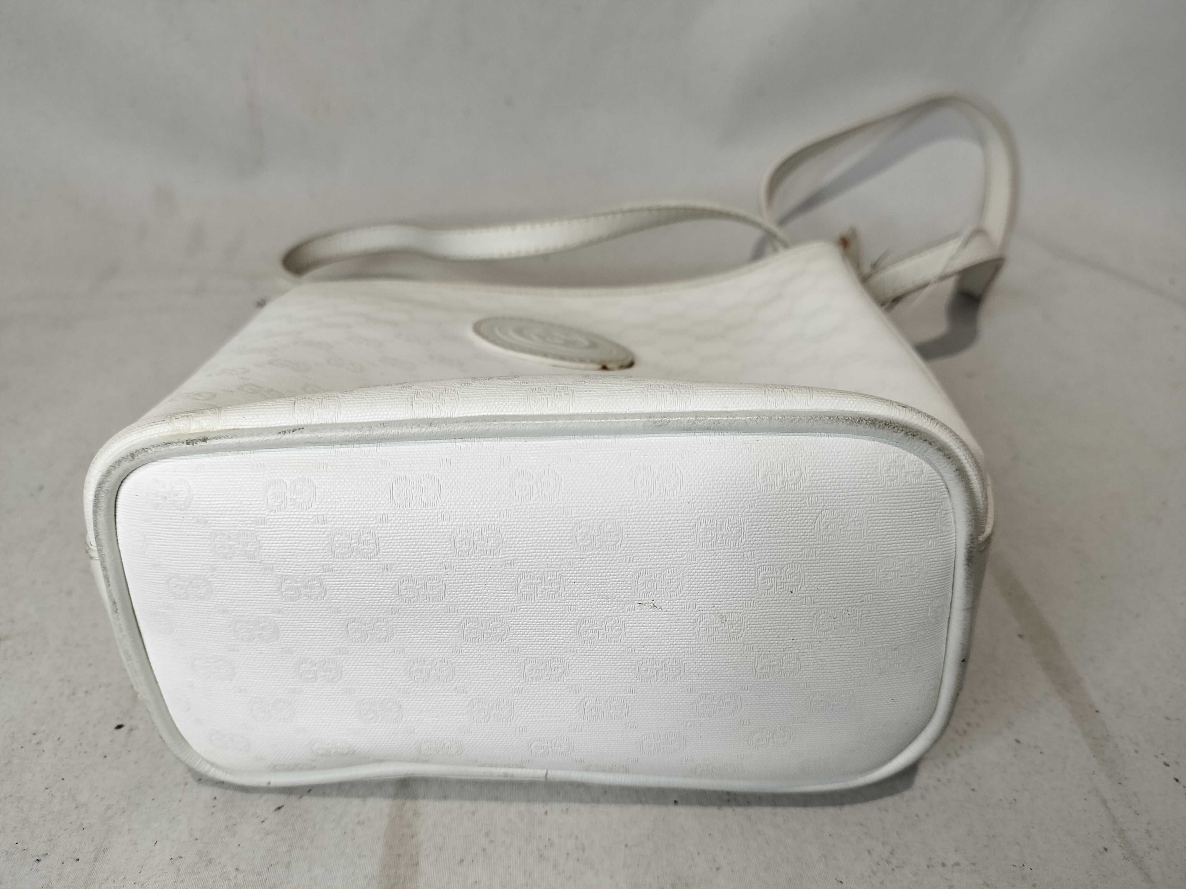 GG Supreme 007・89・1095 White Shoulder Bag — view 8