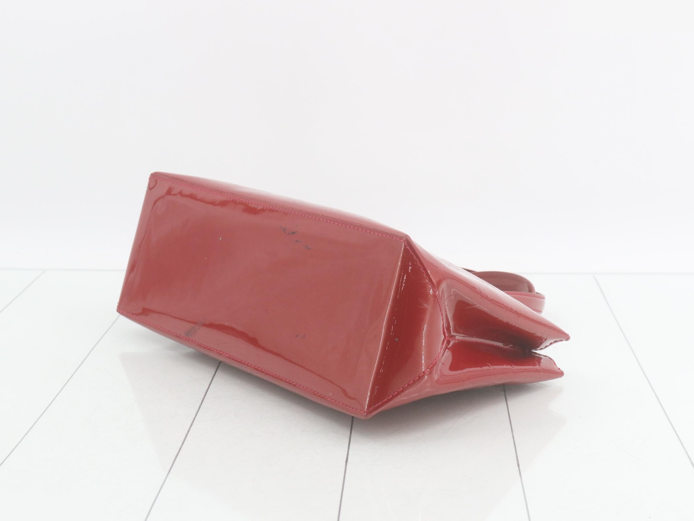 Vernis Wilshire PM Pomme d'Amour Handbag — view 6