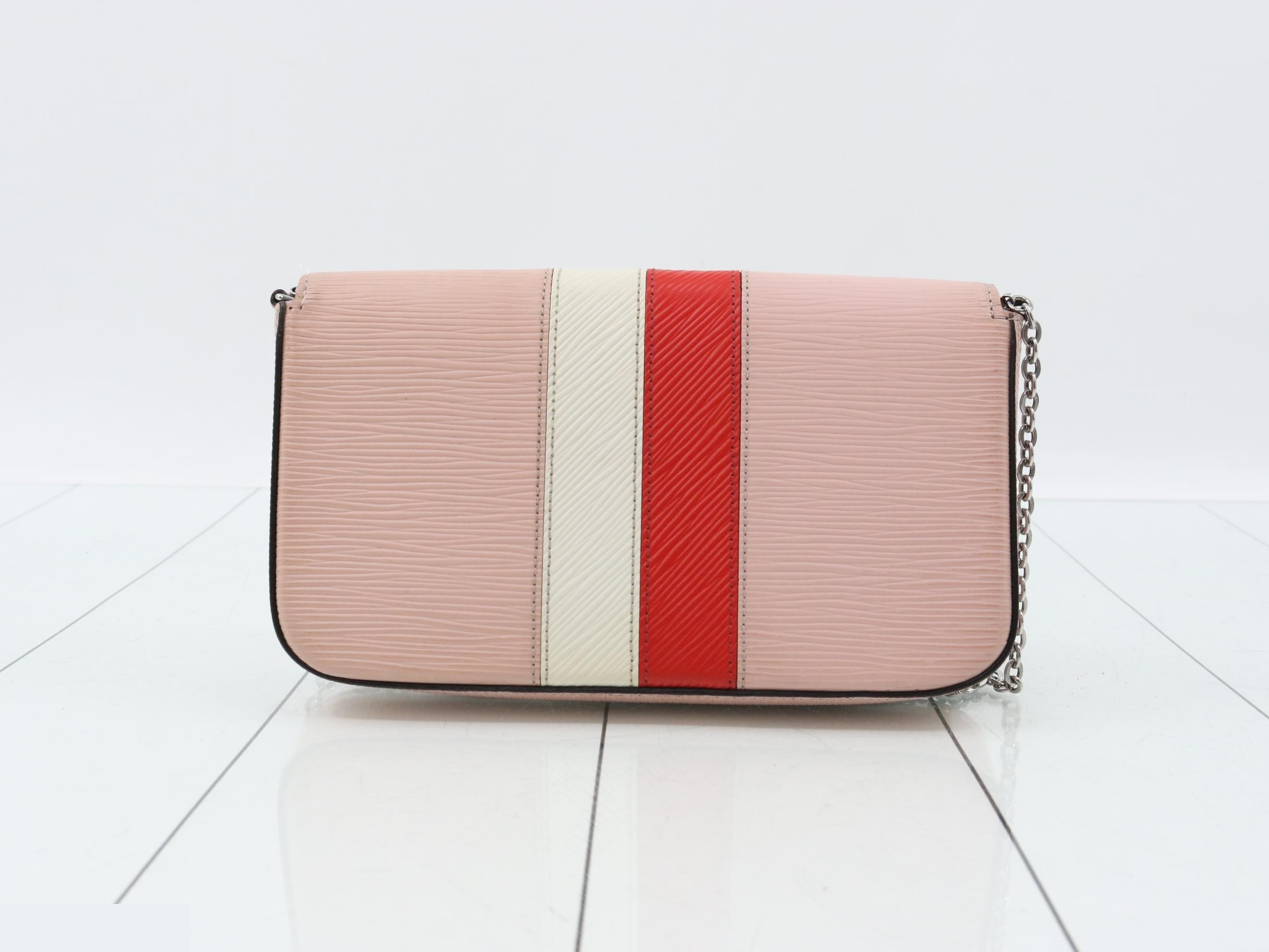 Epi Leather Pochette Felicie Shoulder Bag with Case — view 2