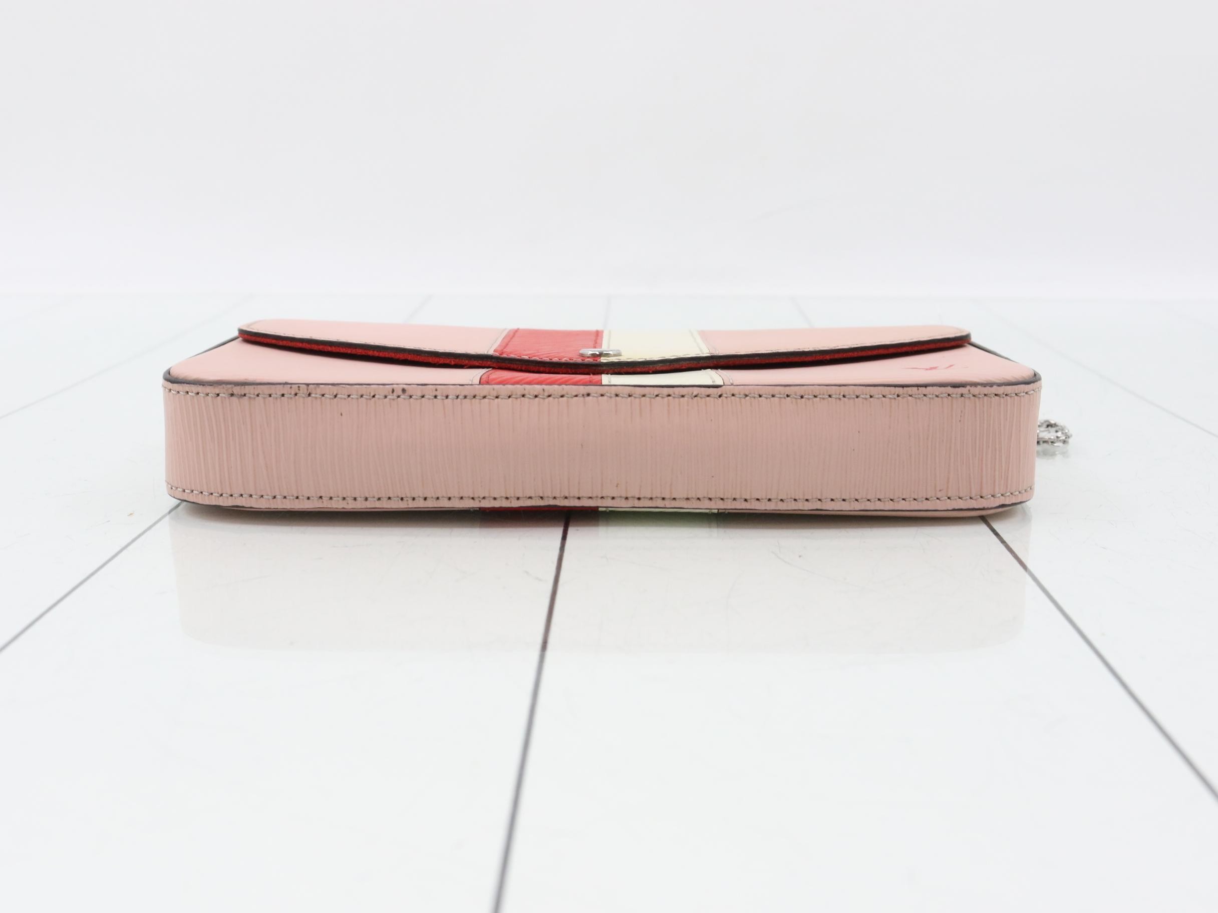Epi Leather Pochette Felicie Shoulder Bag with Case — view 3