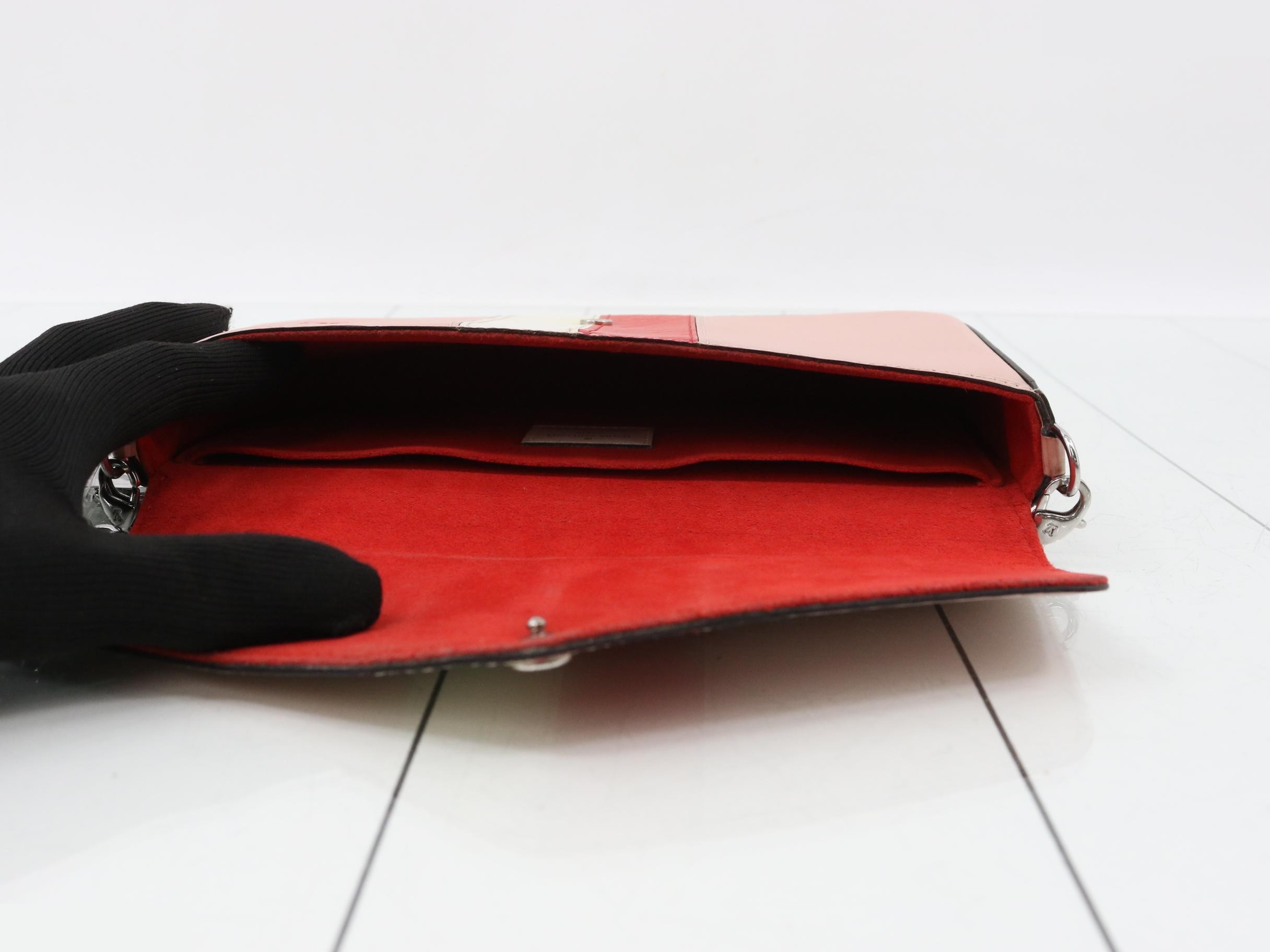 Epi Leather Pochette Felicie Shoulder Bag with Case — view 4