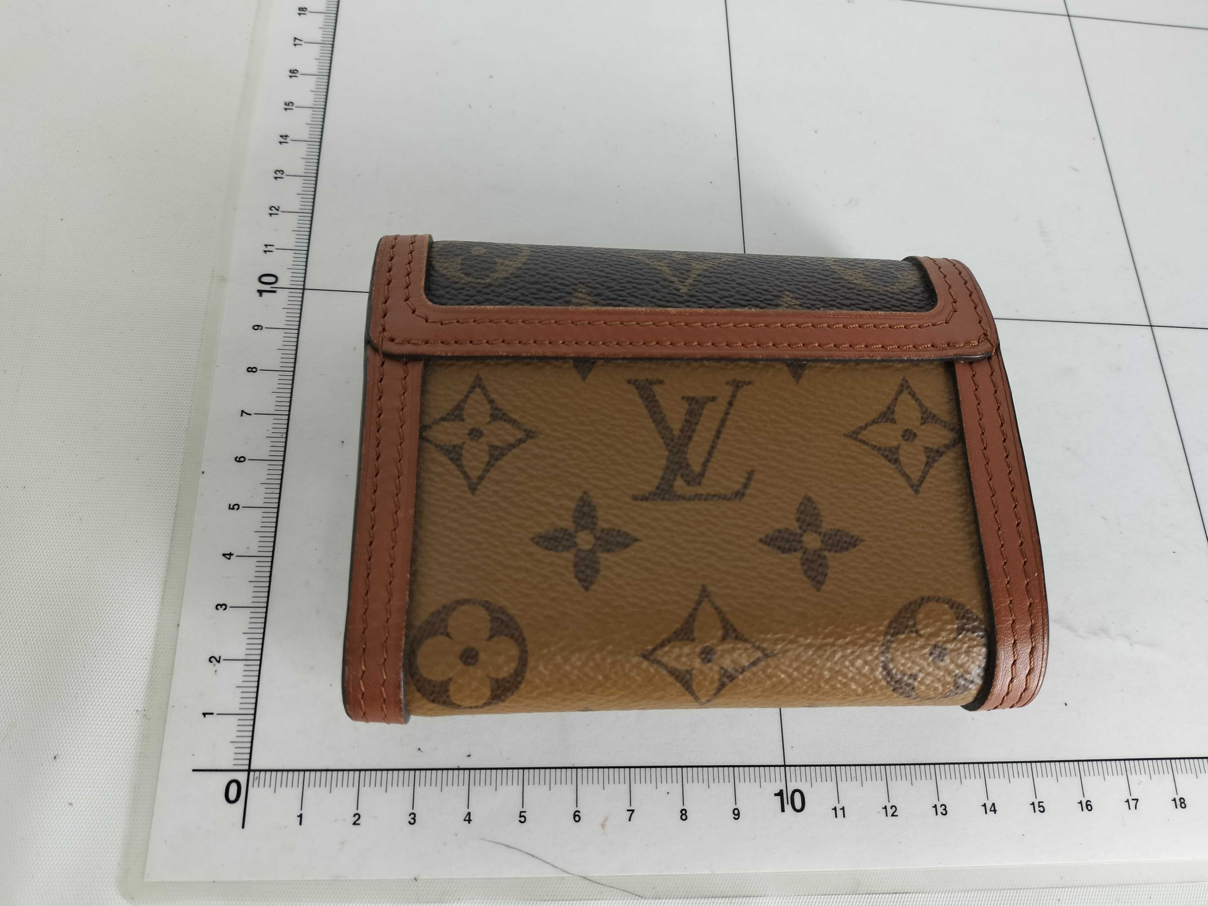 Monogram Reverse Portefeuille Dauphine Compact Wallet — view 12