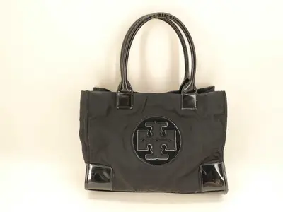 Leather Tote Bag (Black)