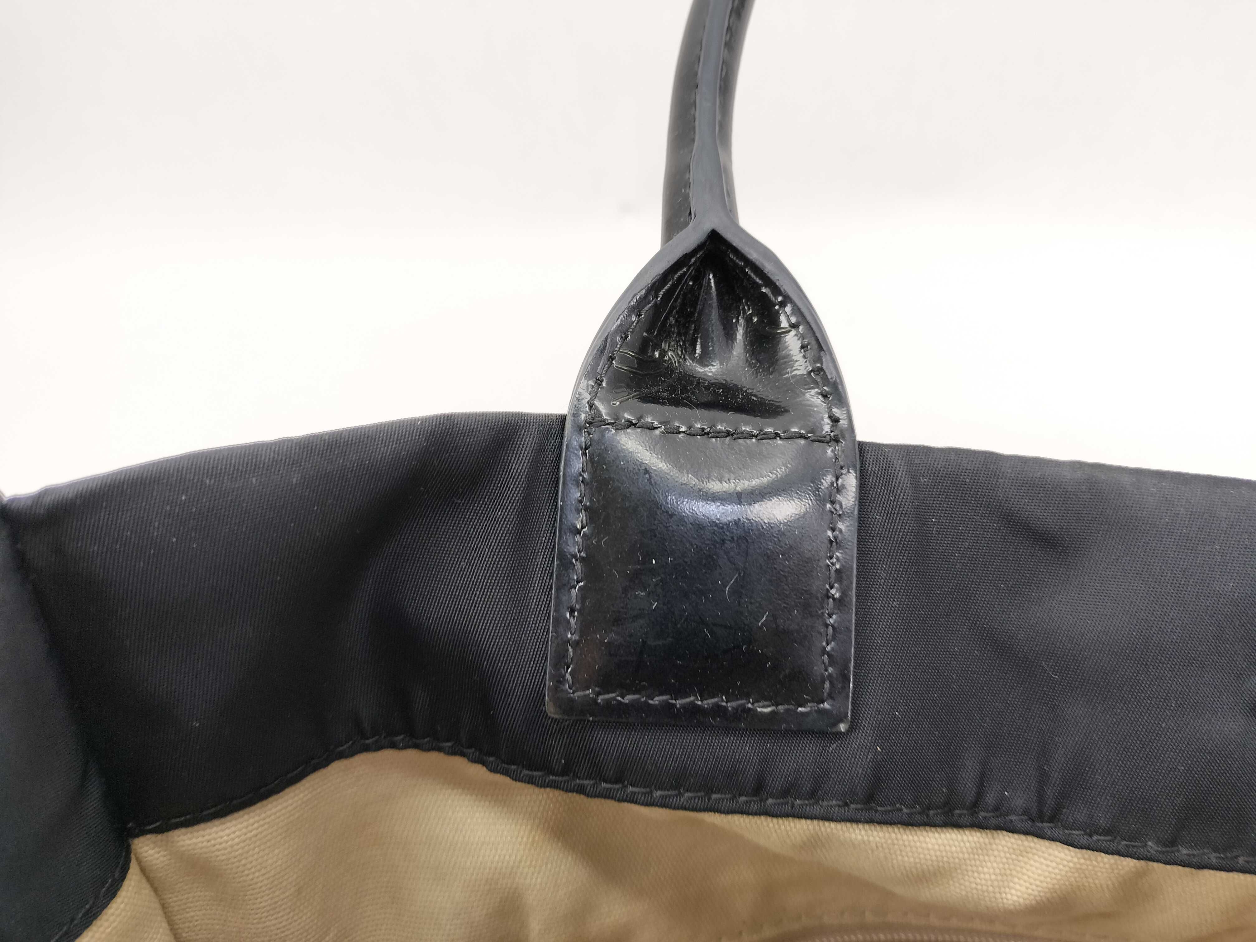 Leather Tote Bag (Black) — view 15