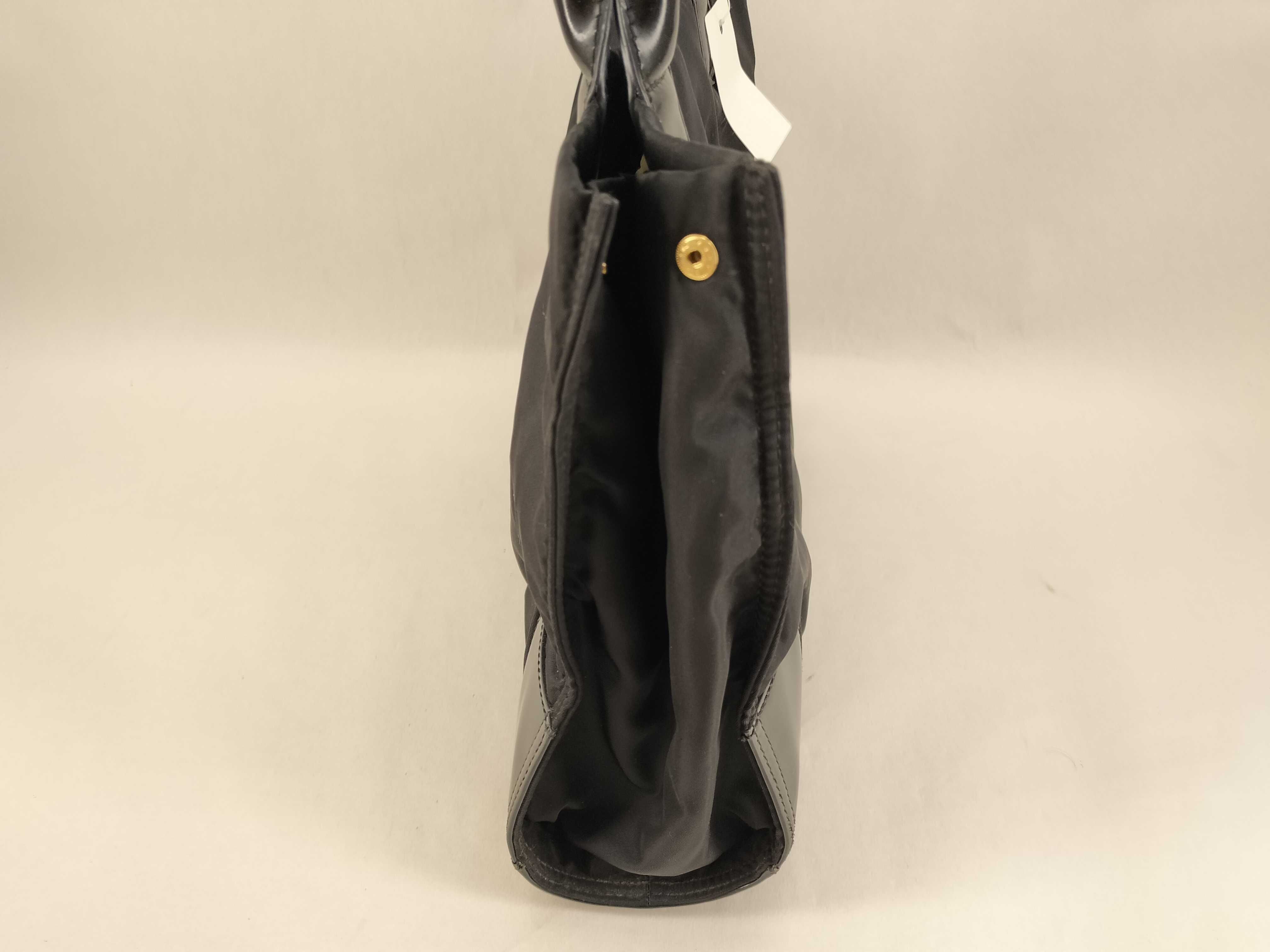 Leather Tote Bag (Black) — view 9