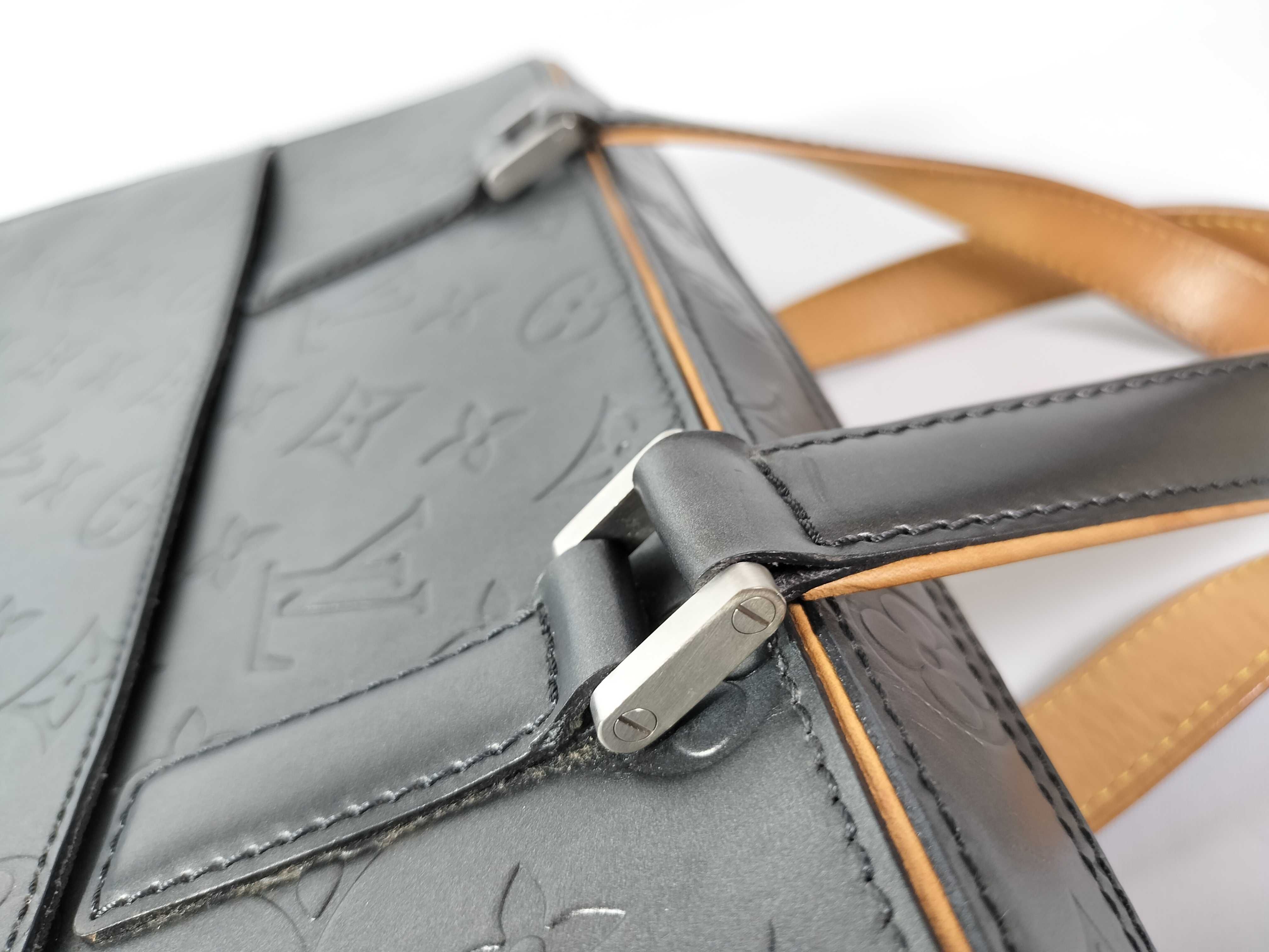 Monogram Matte Louis Vuitton Malden M55132 Matte Handbag — view 5