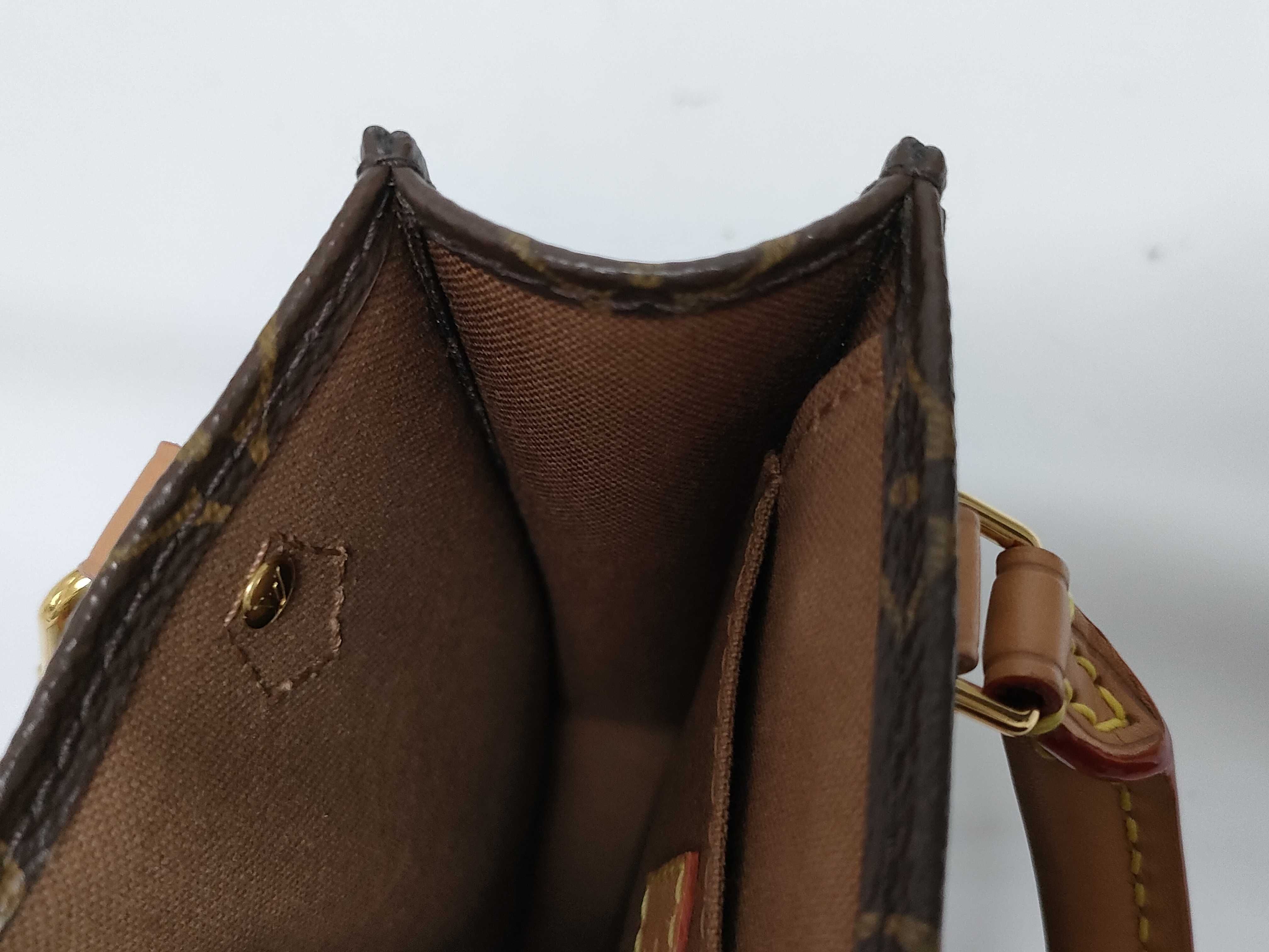 Monogram Louis Vuitton Monogram Petite Sac Plat M69442 Handbag — view 11