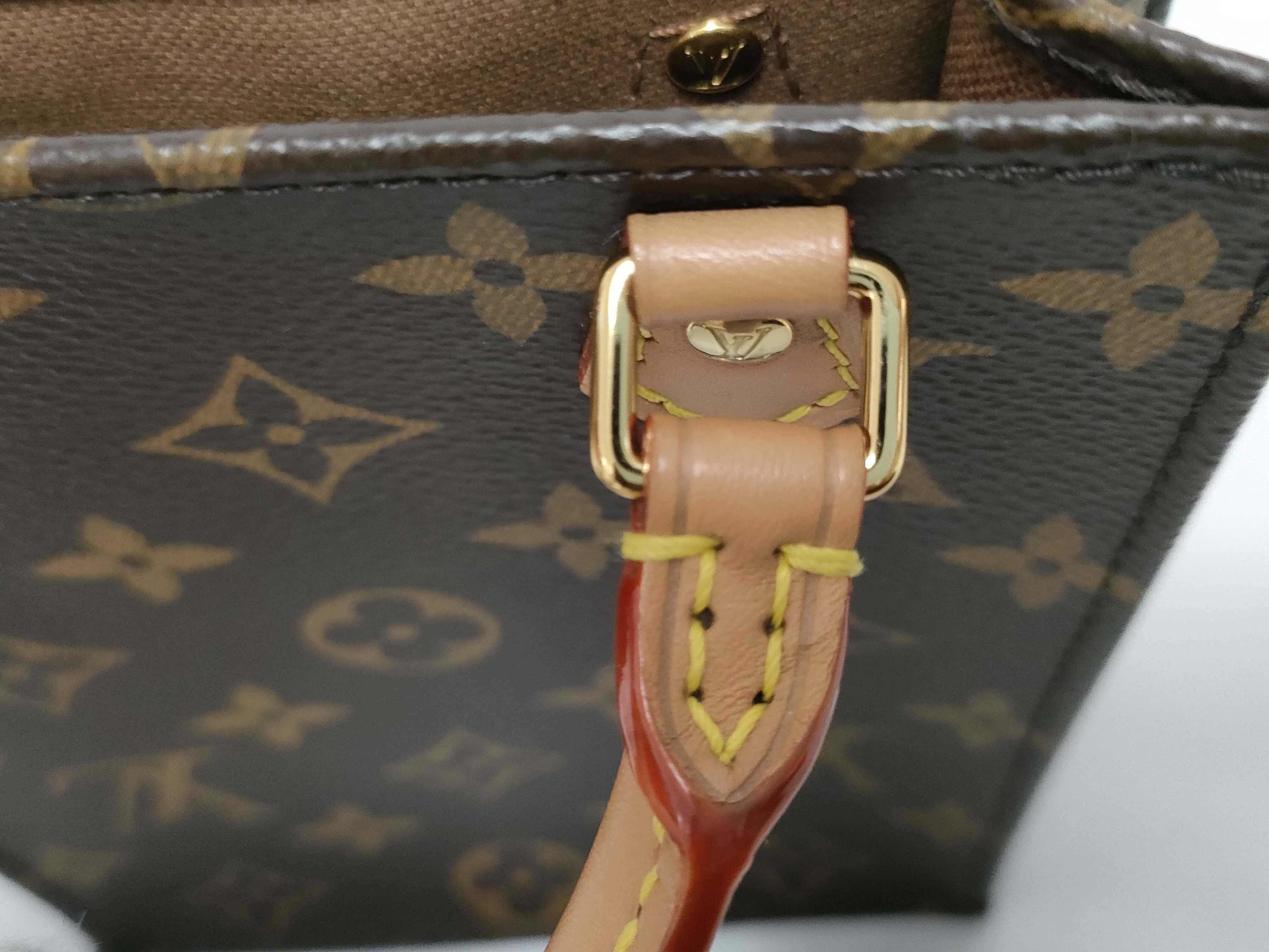 Monogram Louis Vuitton Monogram Petite Sac Plat M69442 Handbag — view 7