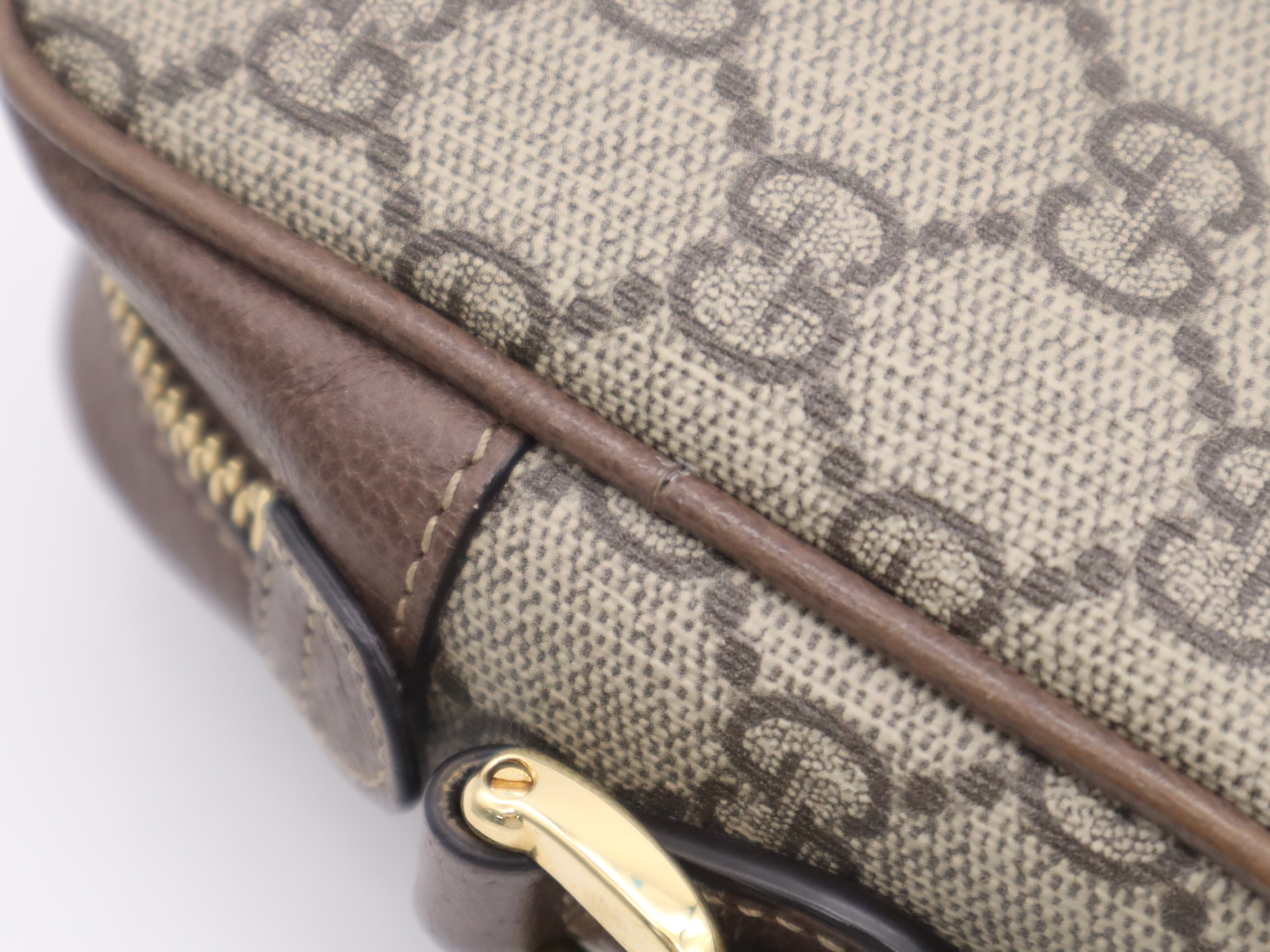 517350 GG Supreme Ophidia Mini Shoulder Bag Brown Gold Hardware Shoulder Bag — view 9