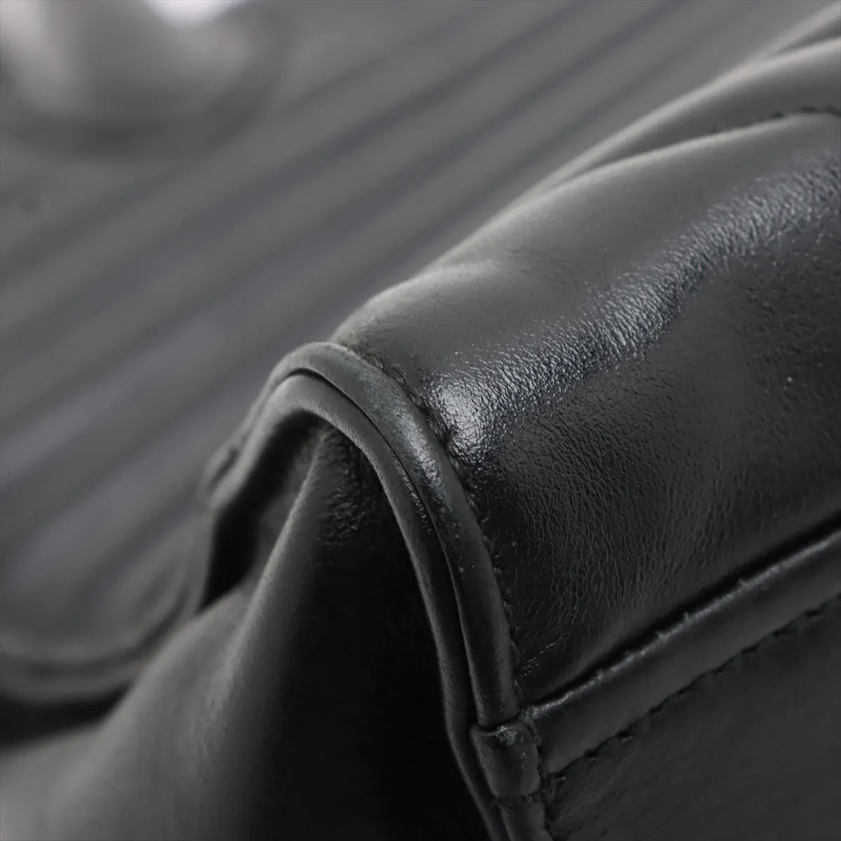 Diagram Leather 2WAY Handbag Black 1BA165 — view 14
