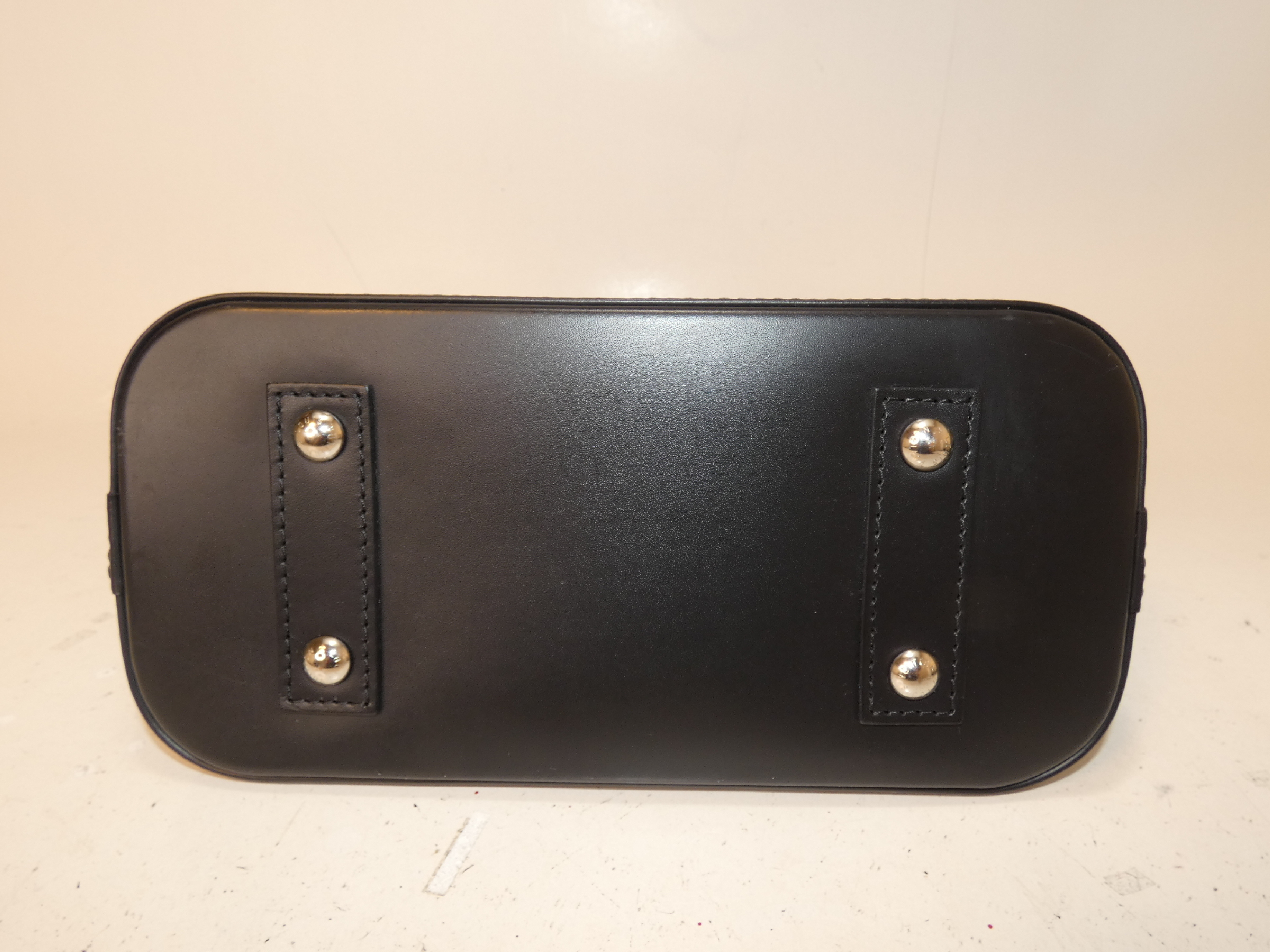 2-way Alma BB Epi Leather Handbag/Shoulder Bag, Black Shoulder Bag — view 5