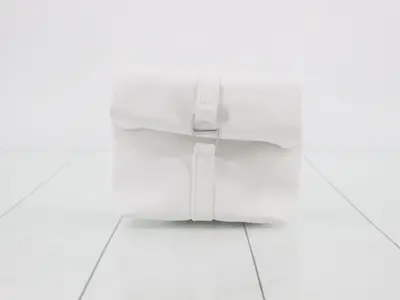 Vanity Pouch, White
