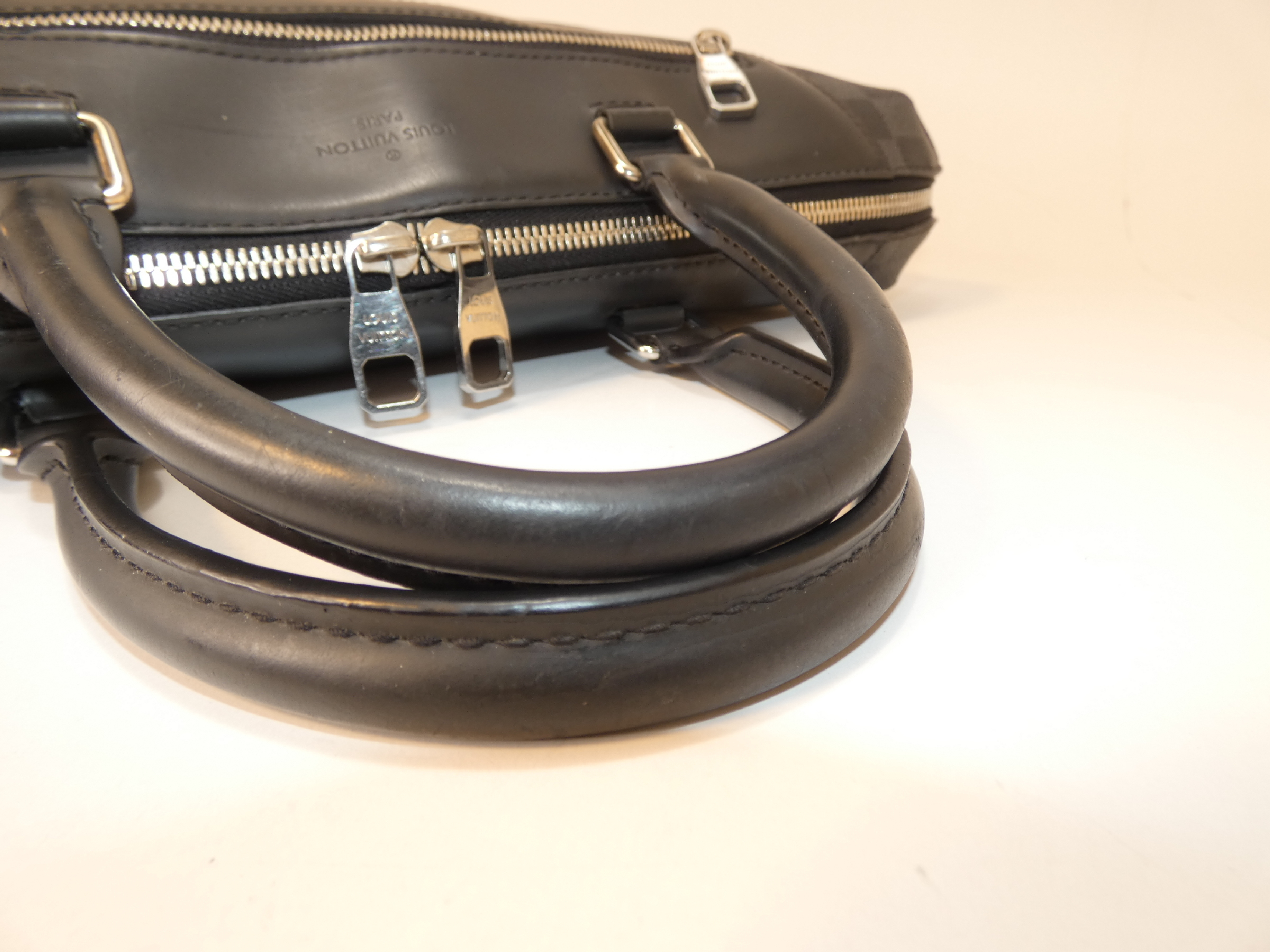 Damier Graphite Port Document Jour Hand Business Bag — view 4