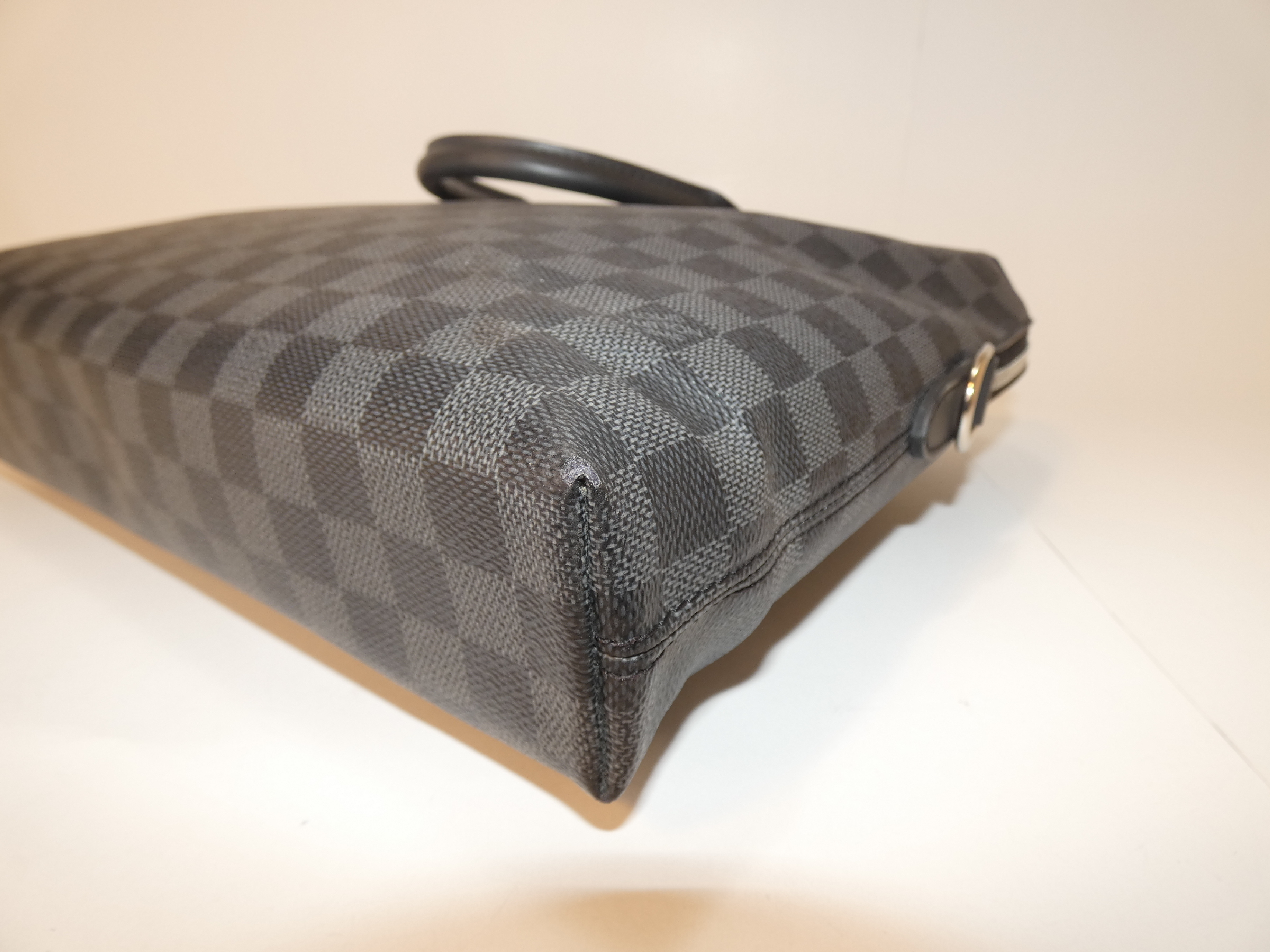 Damier Graphite Port Document Jour Hand Business Bag — view 7