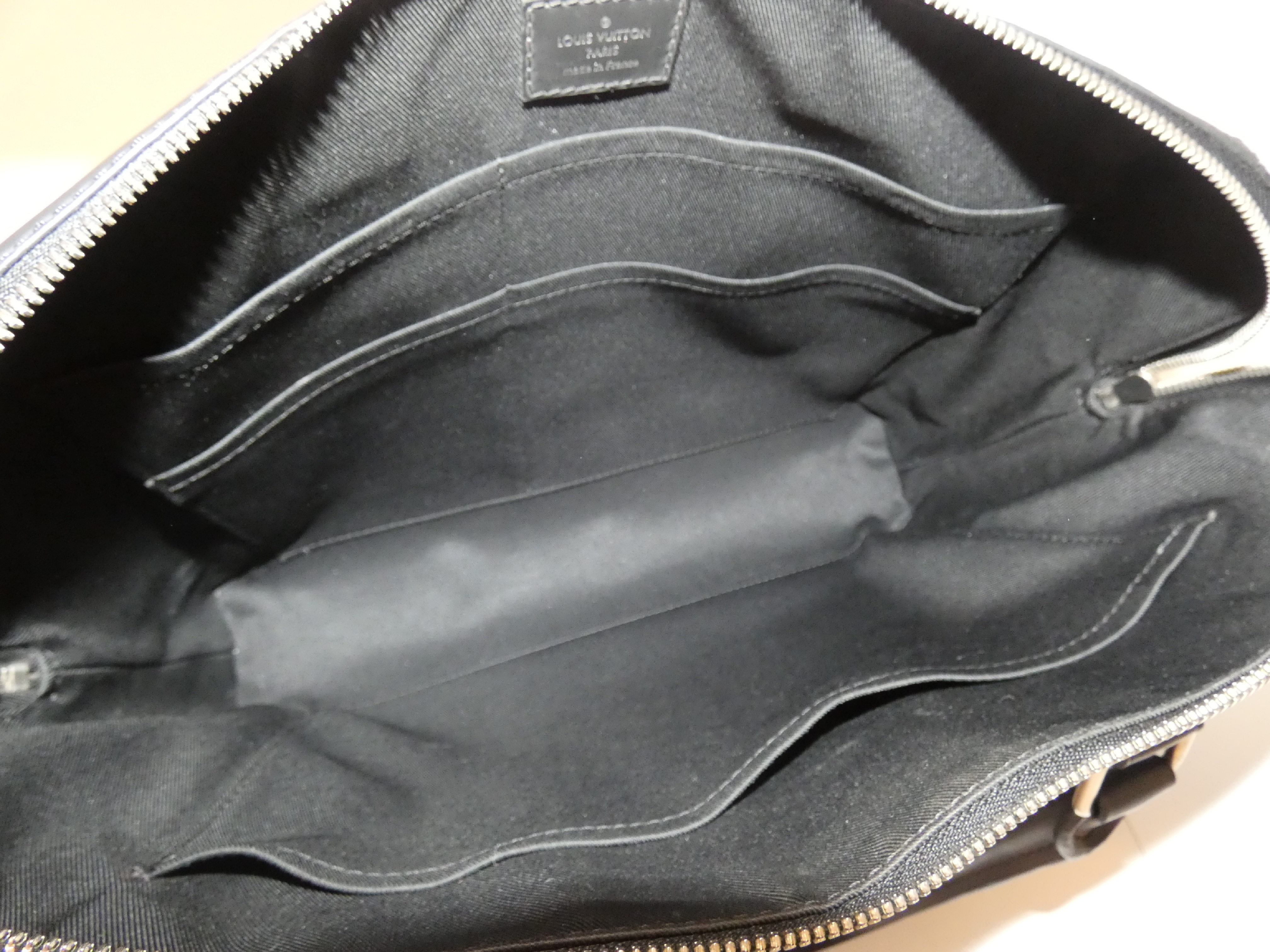 Damier Graphite Port Document Jour Hand Business Bag — view 8