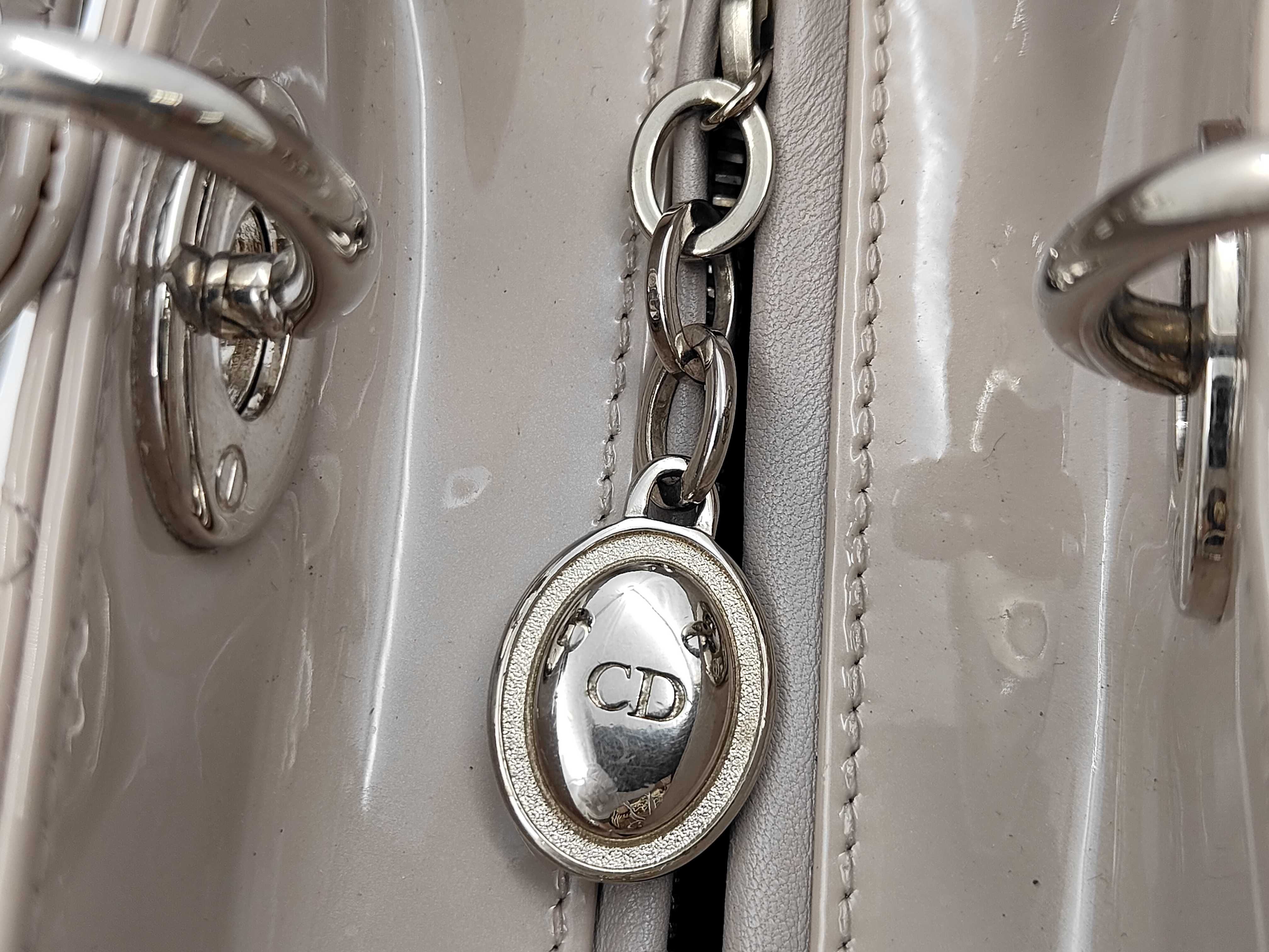 patent leather handbag — view 13
