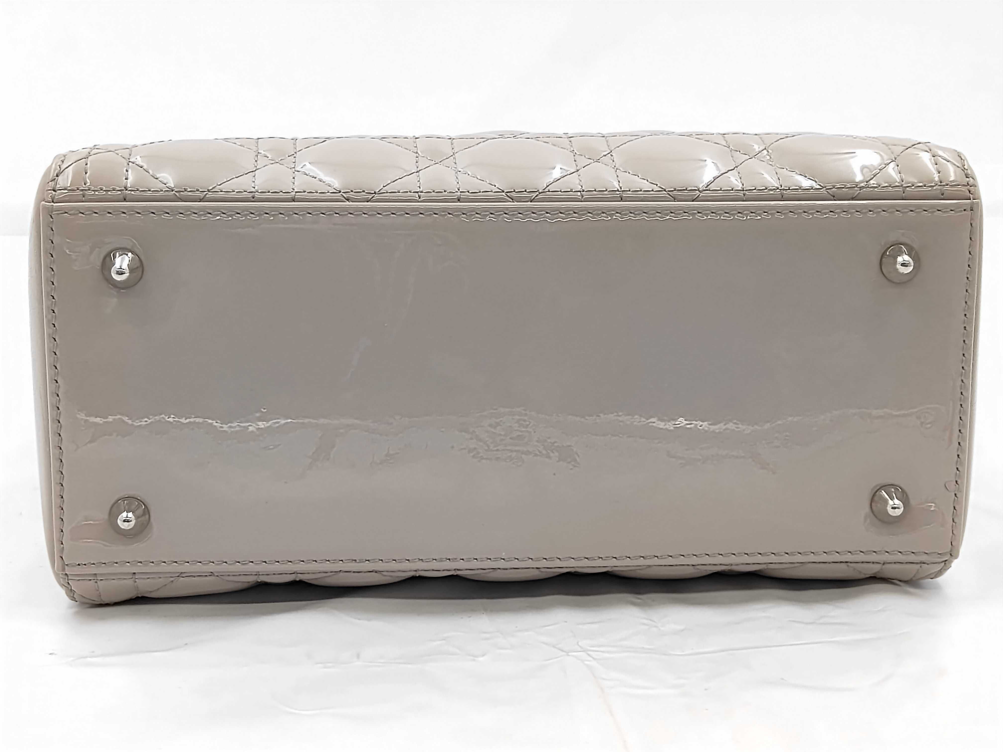 patent leather handbag — view 8