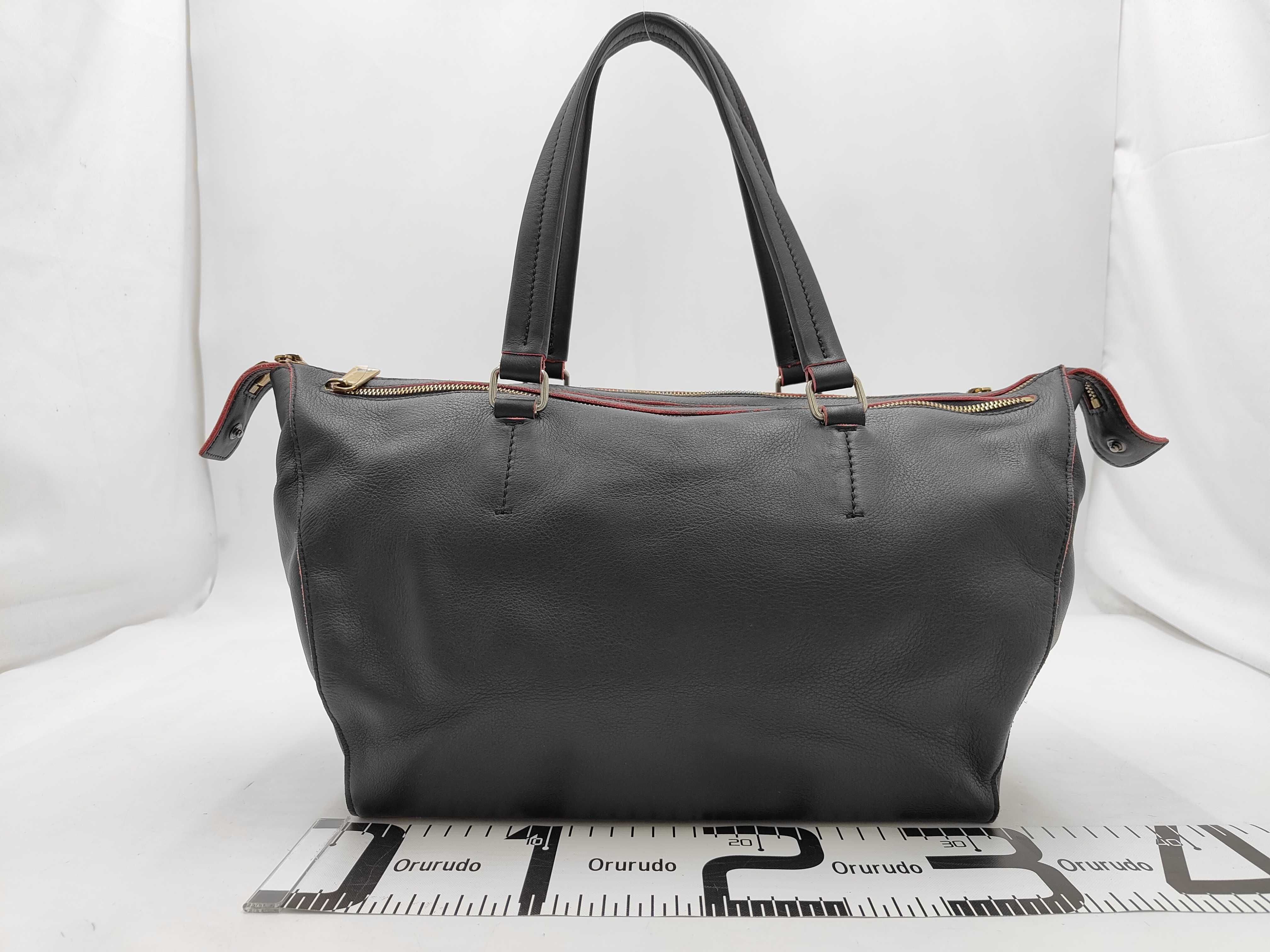 Soft Cube Small Black Shoulder Bag — view 2