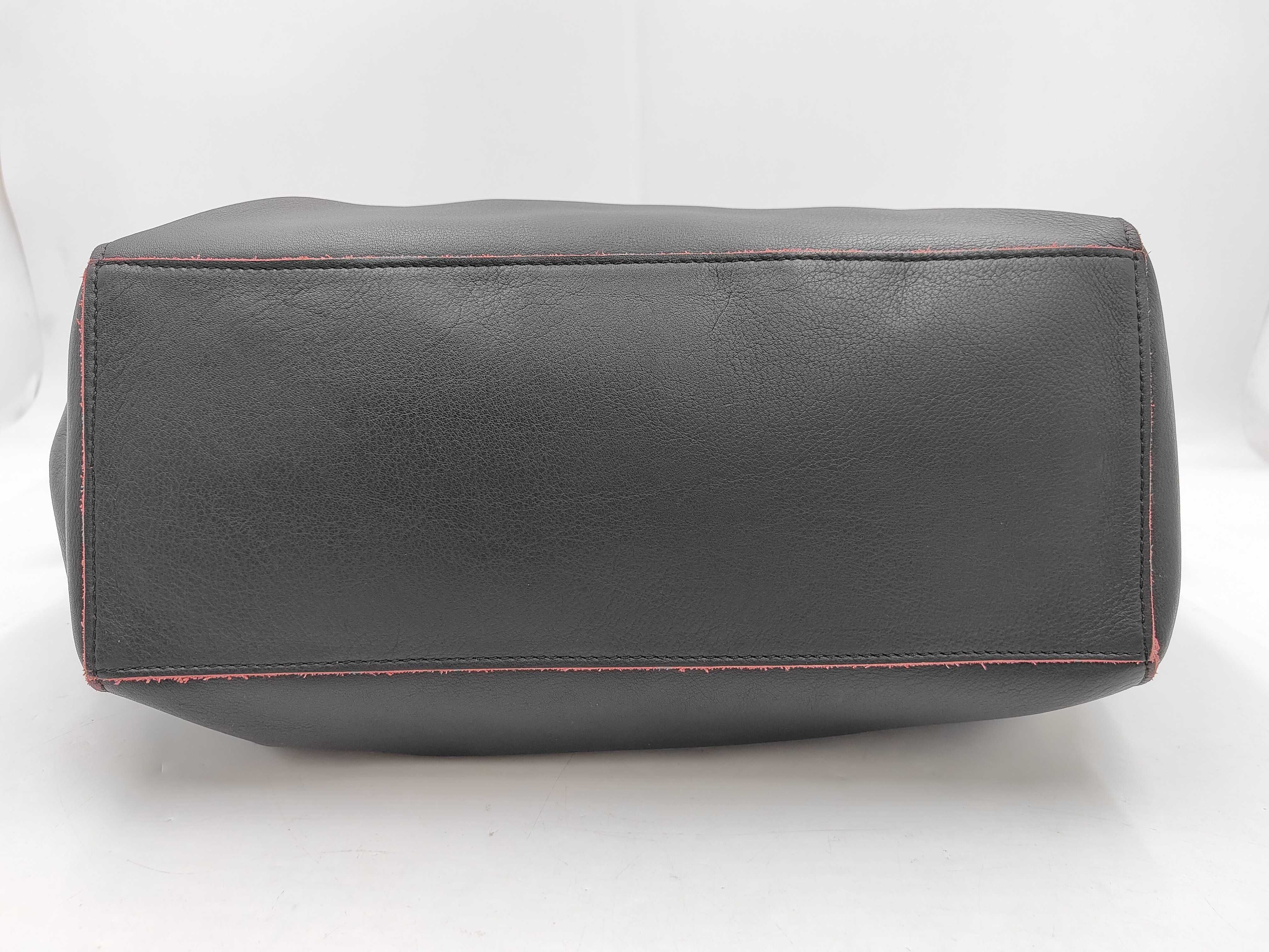 Soft Cube Small Black Shoulder Bag — view 8