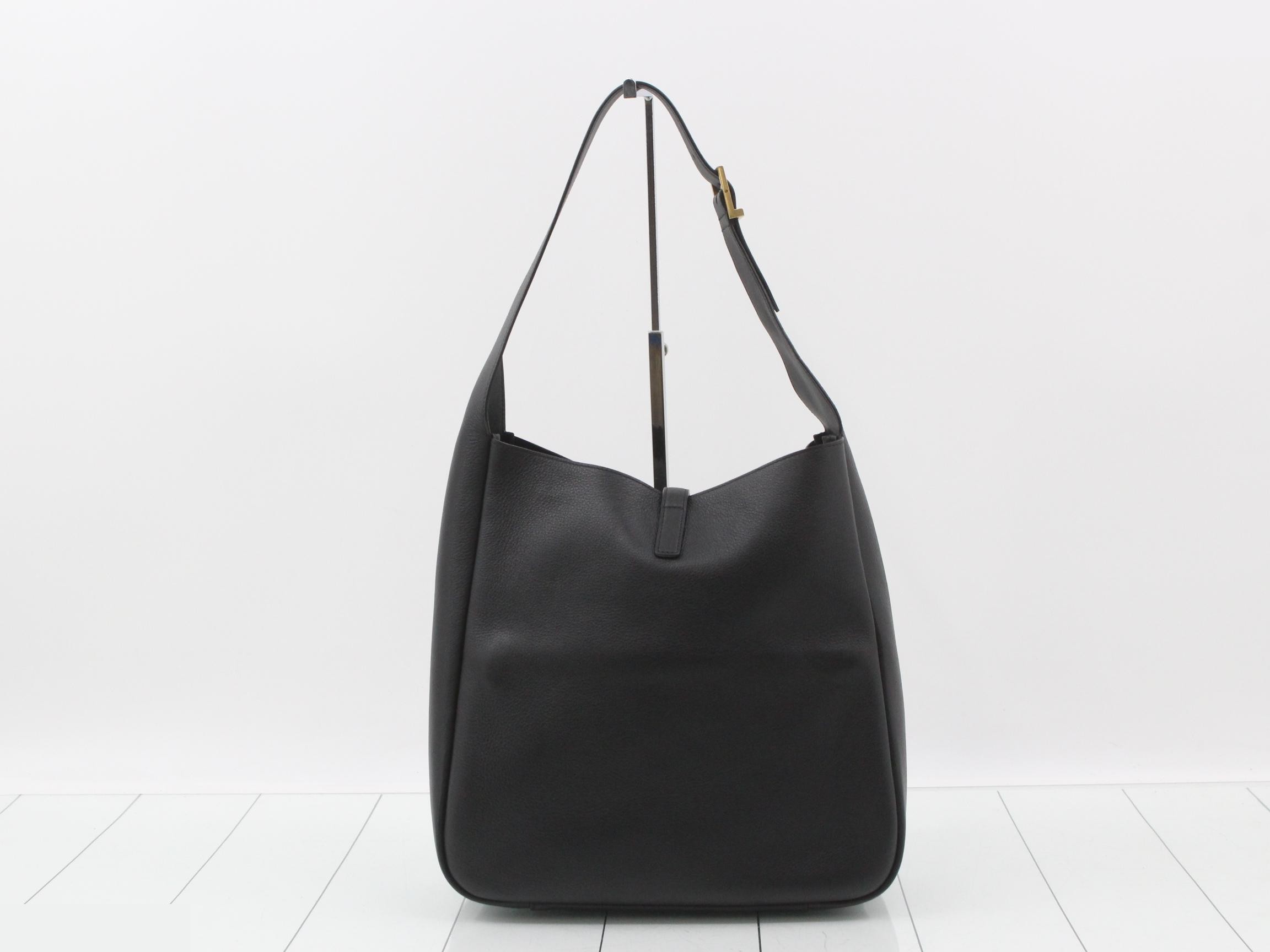 Le 5 a 7 Soft Large Leather One-Shoulder Bag — view 2