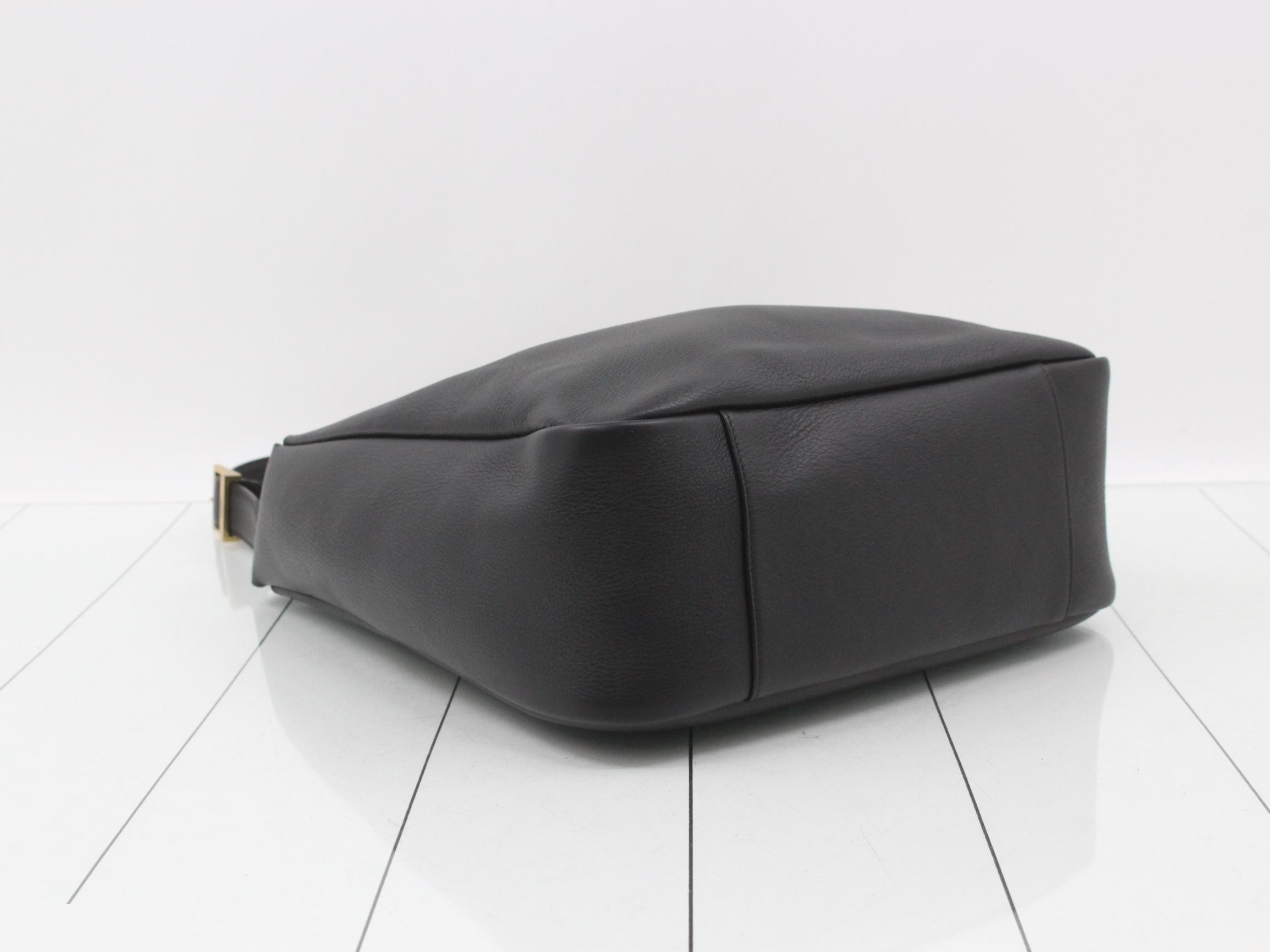 Le 5 a 7 Soft Large Leather One-Shoulder Bag — view 5