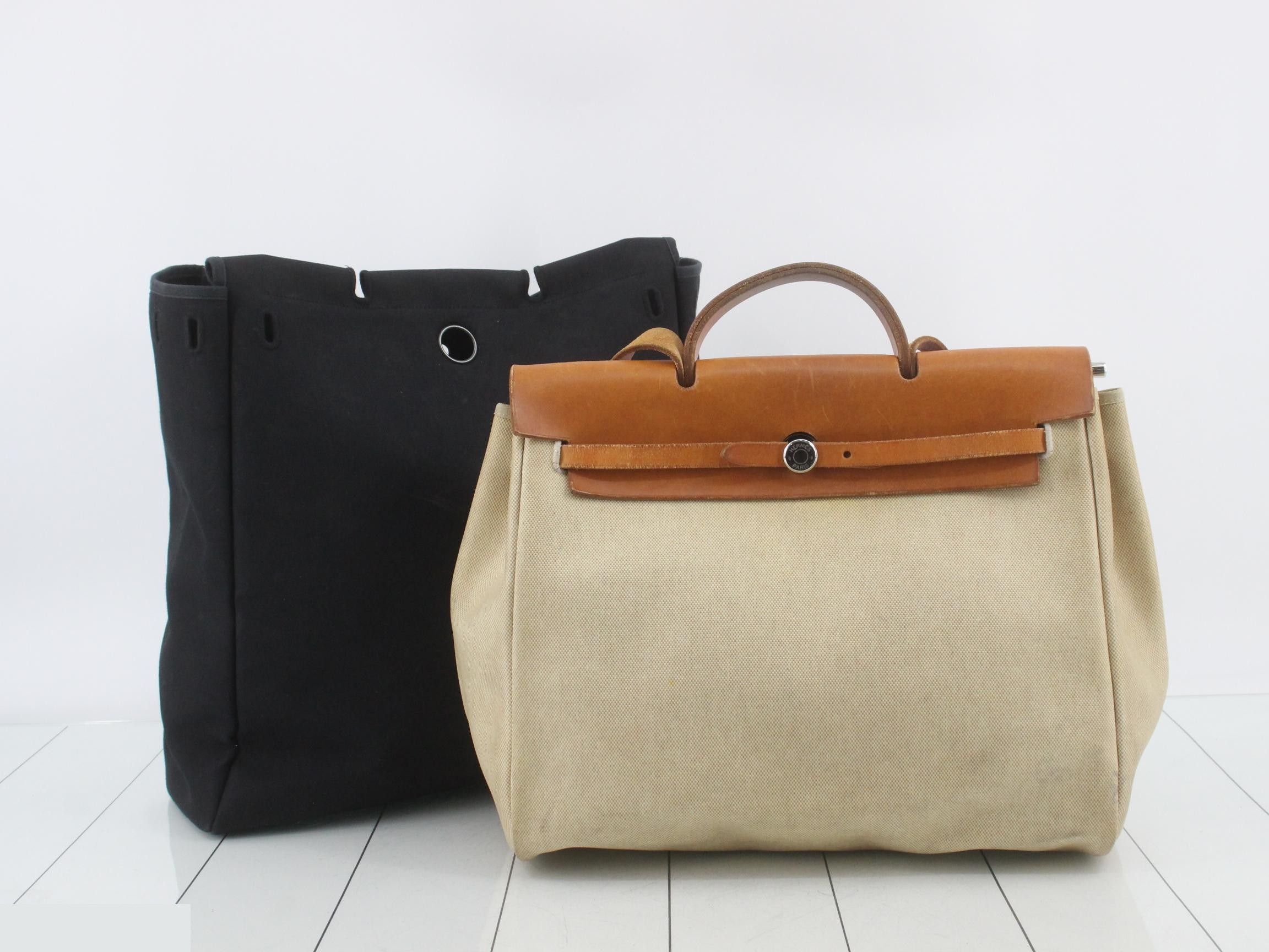 Herbag MM Shoulder Bag, Canvas, B Stamp