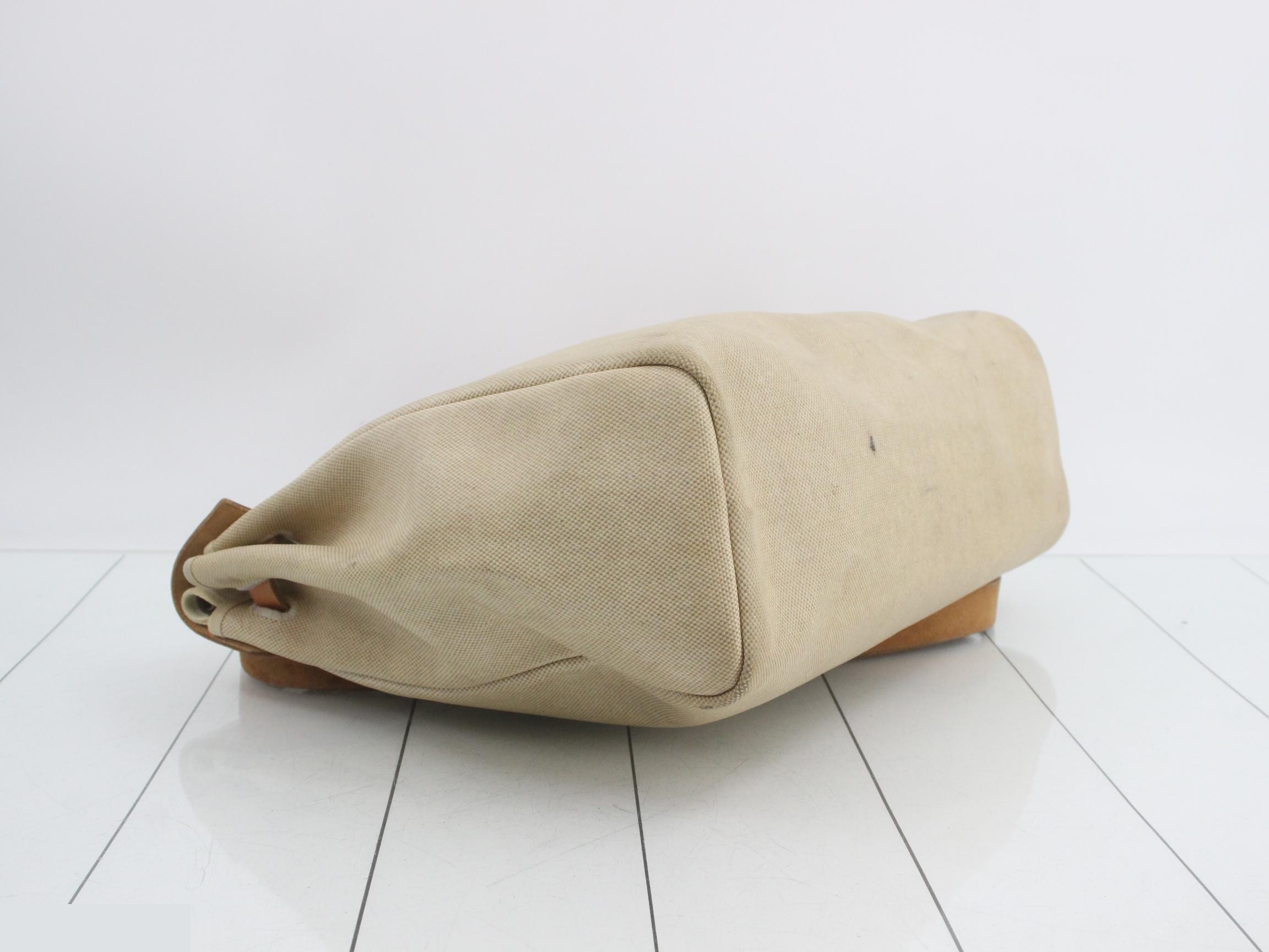 Herbag MM Shoulder Bag, Canvas, B Stamp — view 5
