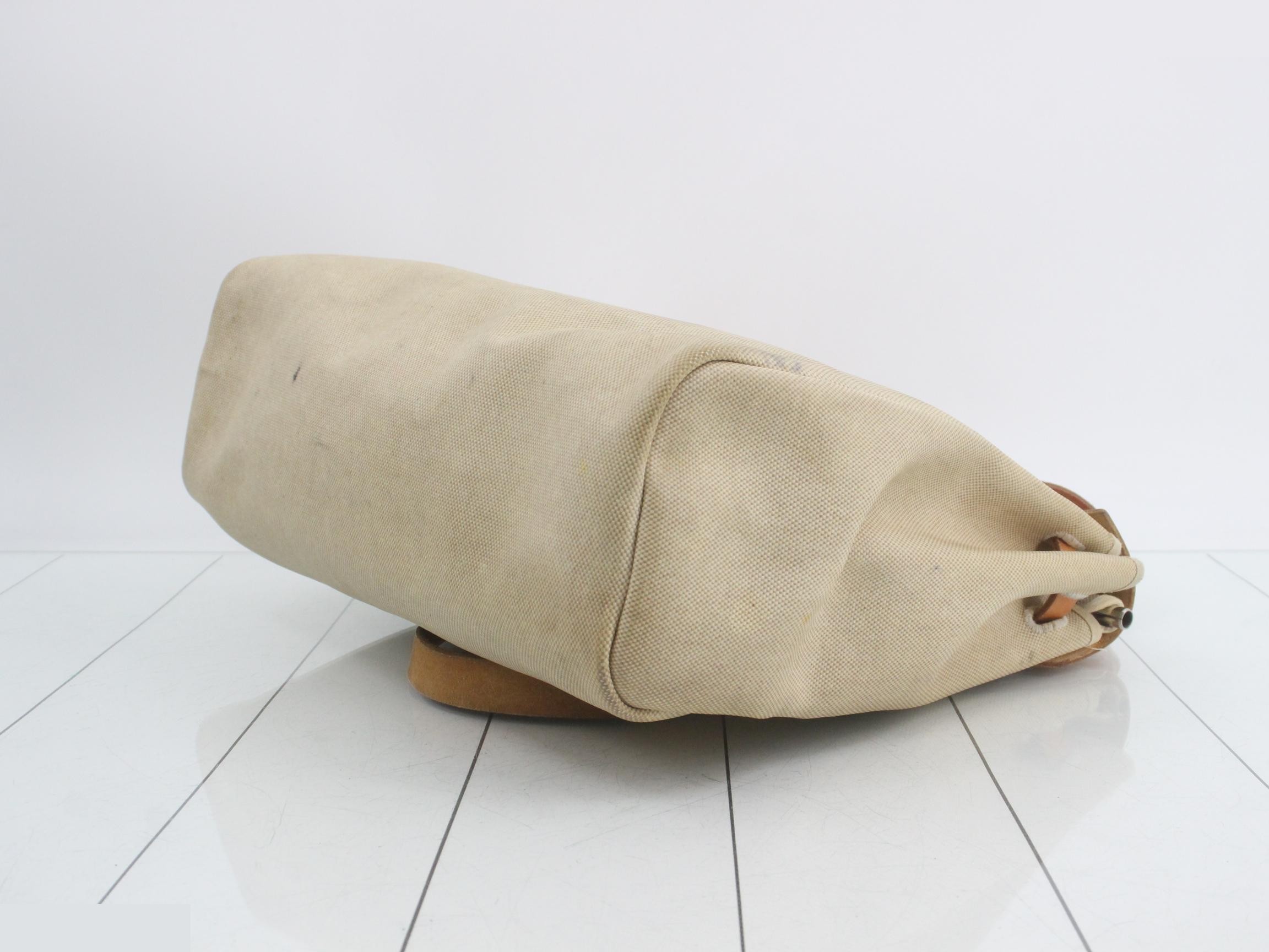 Herbag MM Shoulder Bag, Canvas, B Stamp — view 6