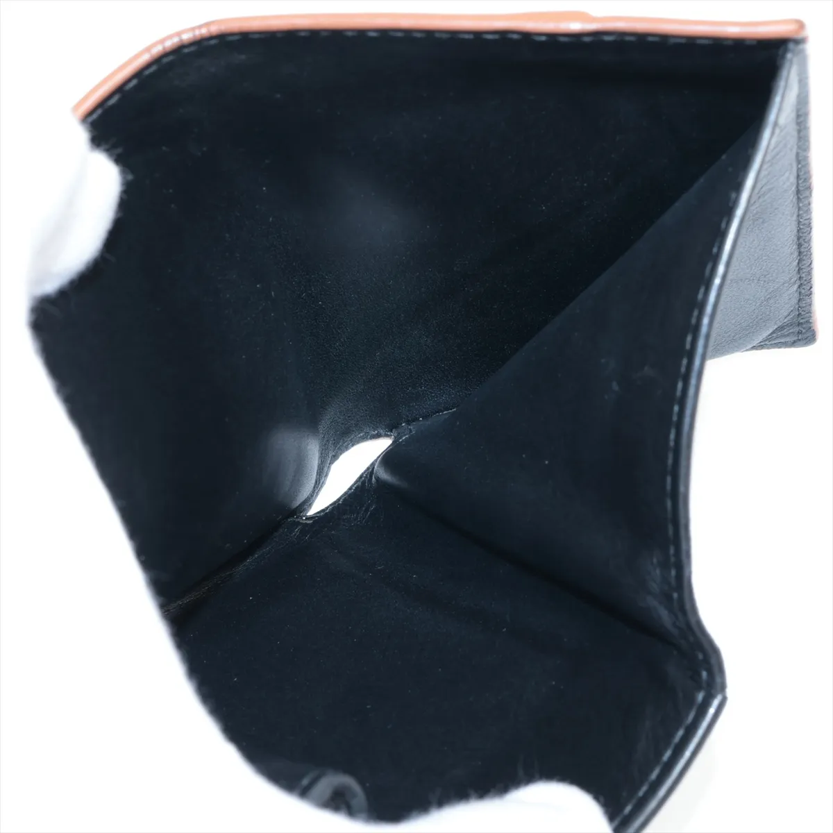 Puzzle Leather Compact Wallet Black — view 6