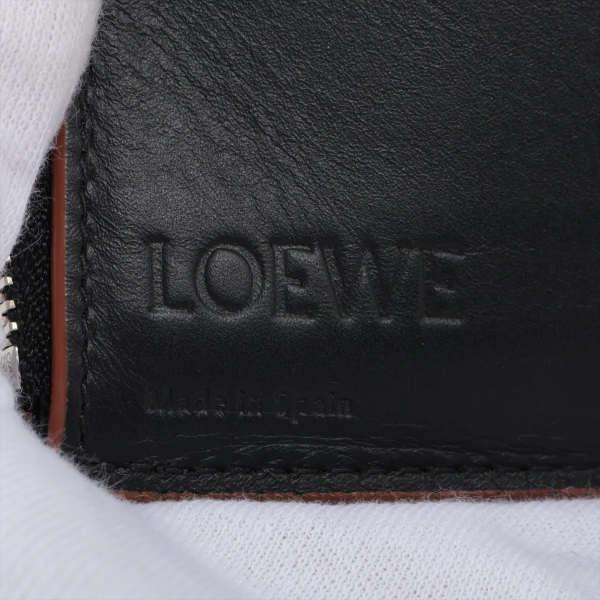 Puzzle Leather Compact Wallet Black — view 8