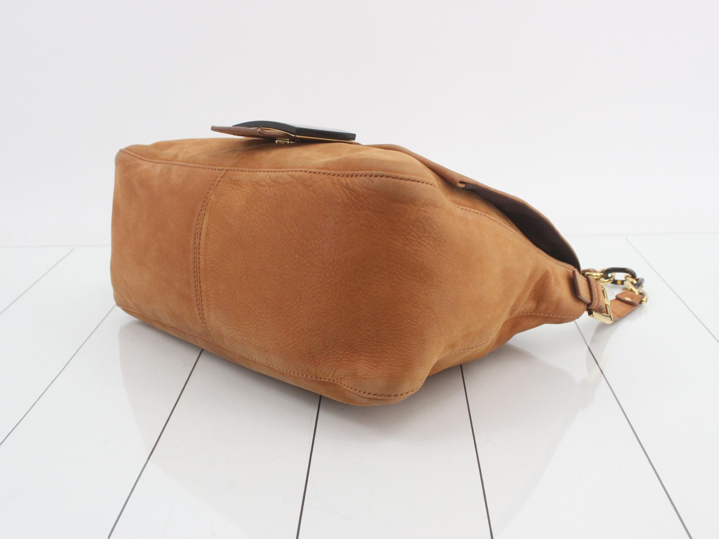 Mamma Bucket Leather Shoulder Bag — view 6