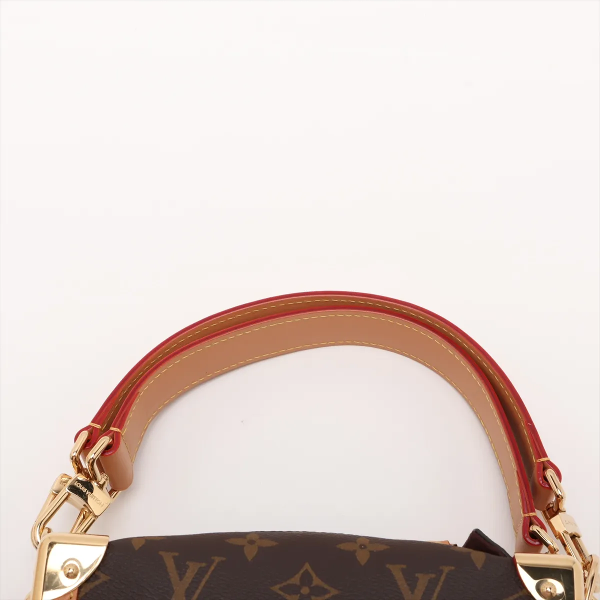 Monogram Side Trunk PM M46815 Brown with 3 Straps RFID Reactive — view 6