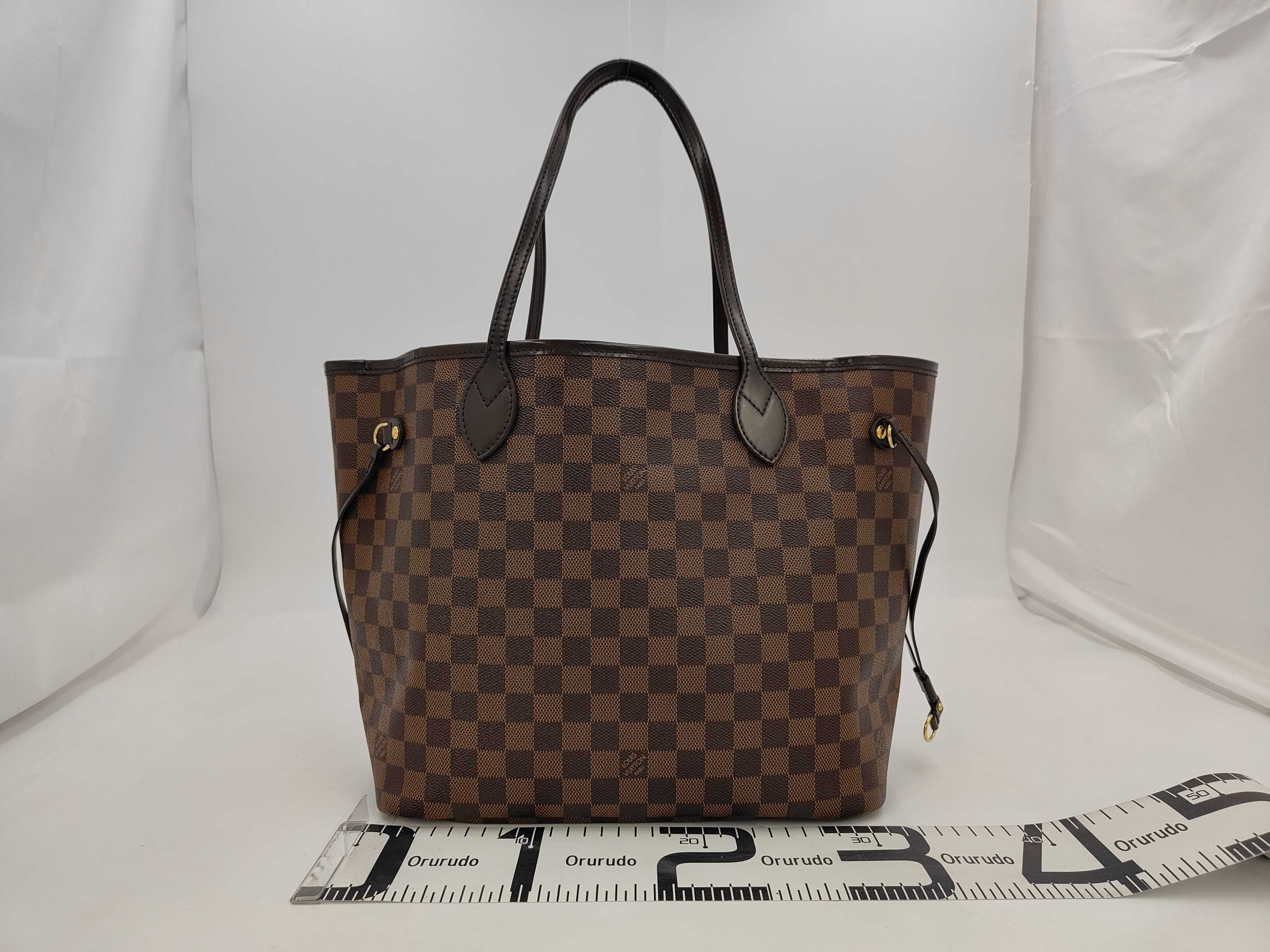 Damier LV Neverfull MM Damier N51105 Tote Bag — view 2