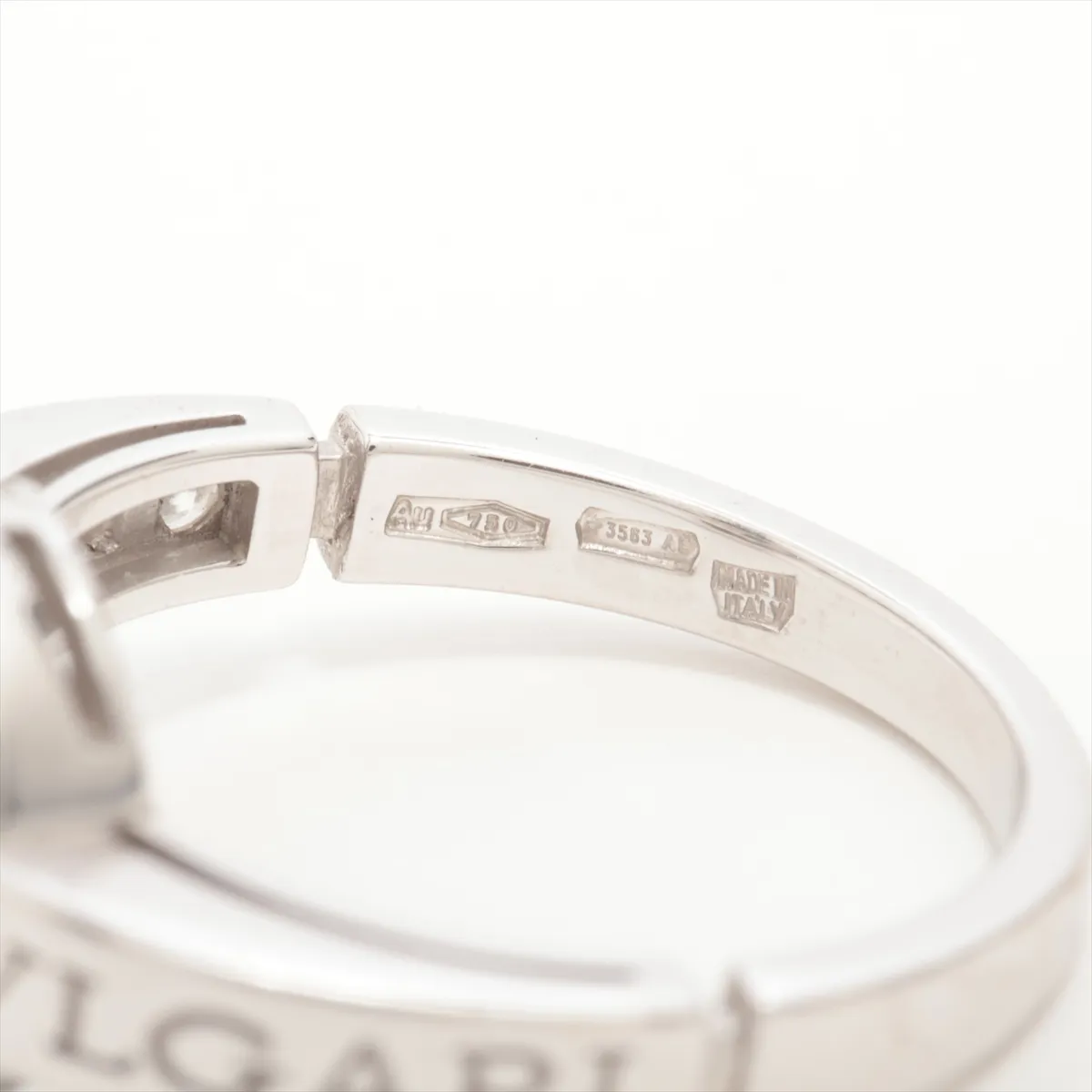 Diamond Ring 750 (WG) 4.7g LN56W2 — view 4